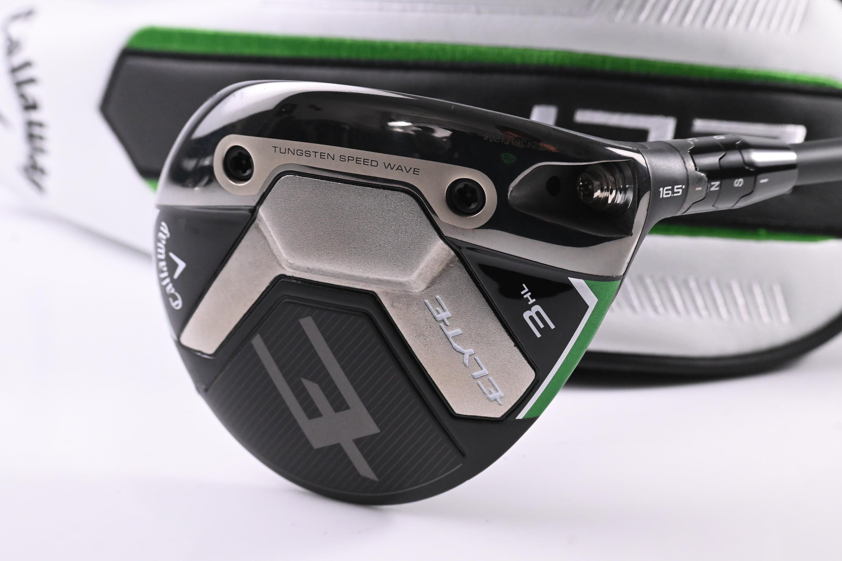 Callaway Elyte #3HL Wood / 16.5 Degree / Regular Flex Vanquish 5 Shaft