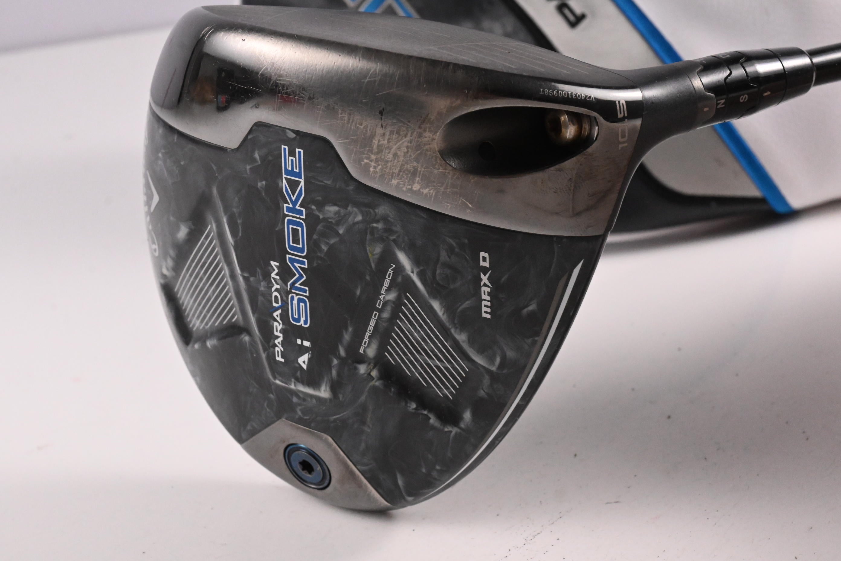 Callaway Paradym Ai Smoke Max Driver / 10.5 Degree / Stiff Flex HZRDUS Smoke Red