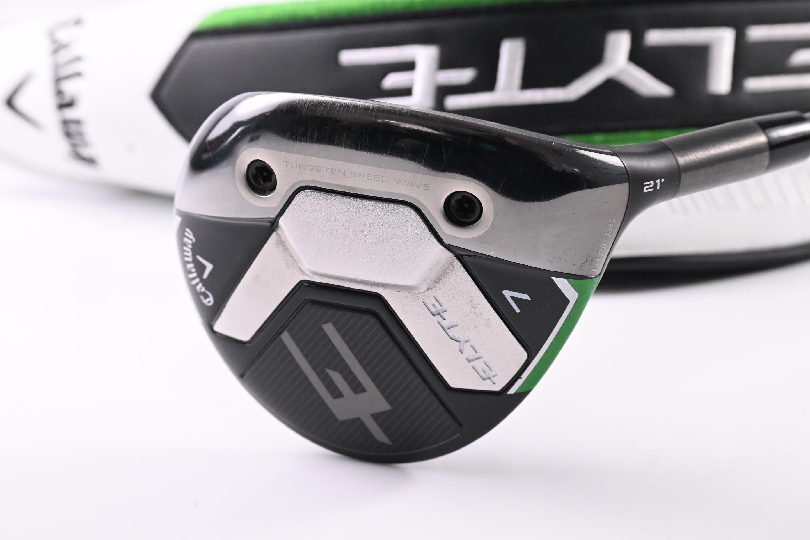 Callaway Elyte #7 Wood / 21 Degree / Regular Flex Project X Denali Charcoal 60