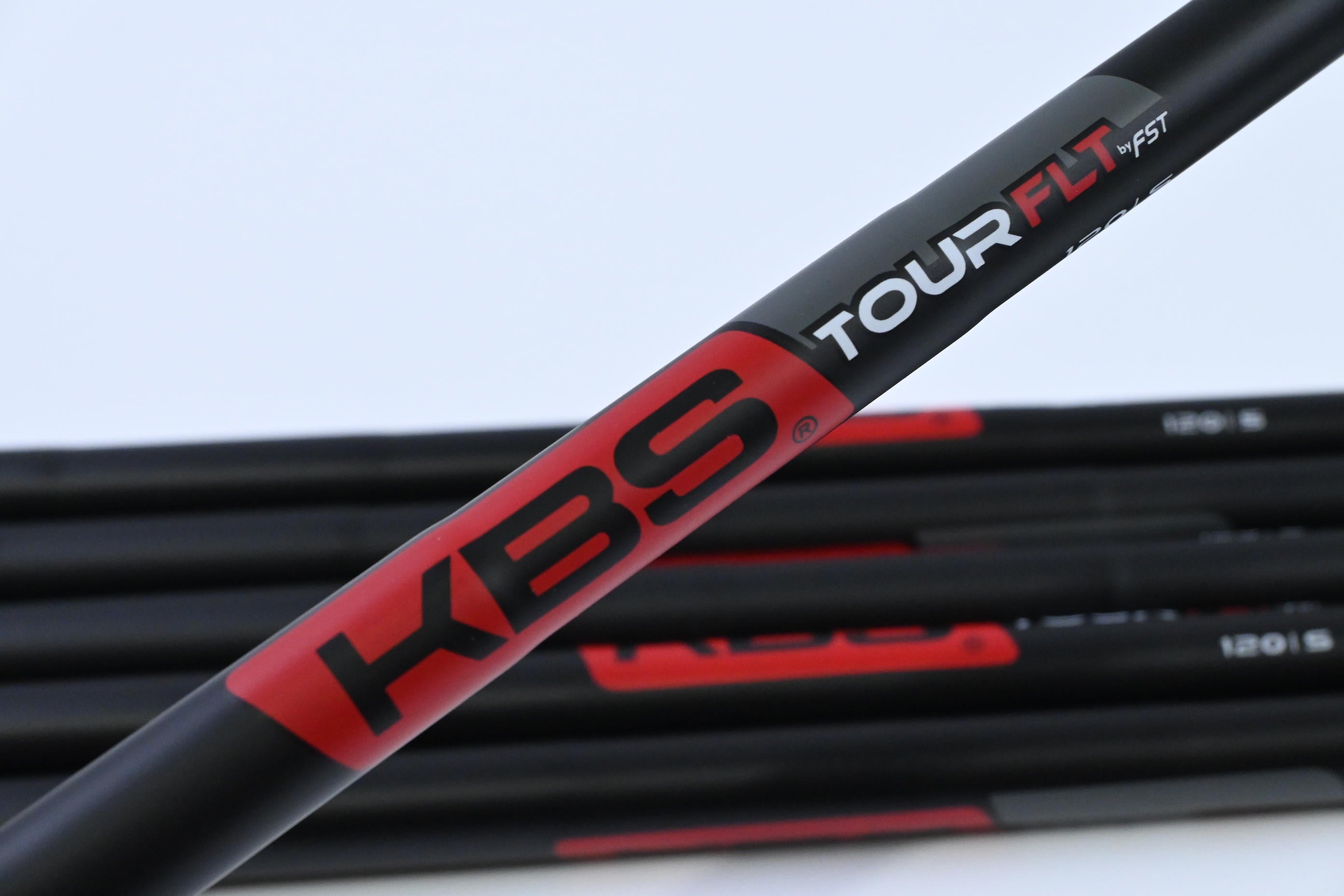 KBS Tour FLT 120 Iron Shafts / Stiff Flex / Set Of 6 / .370 Tip / Uncut