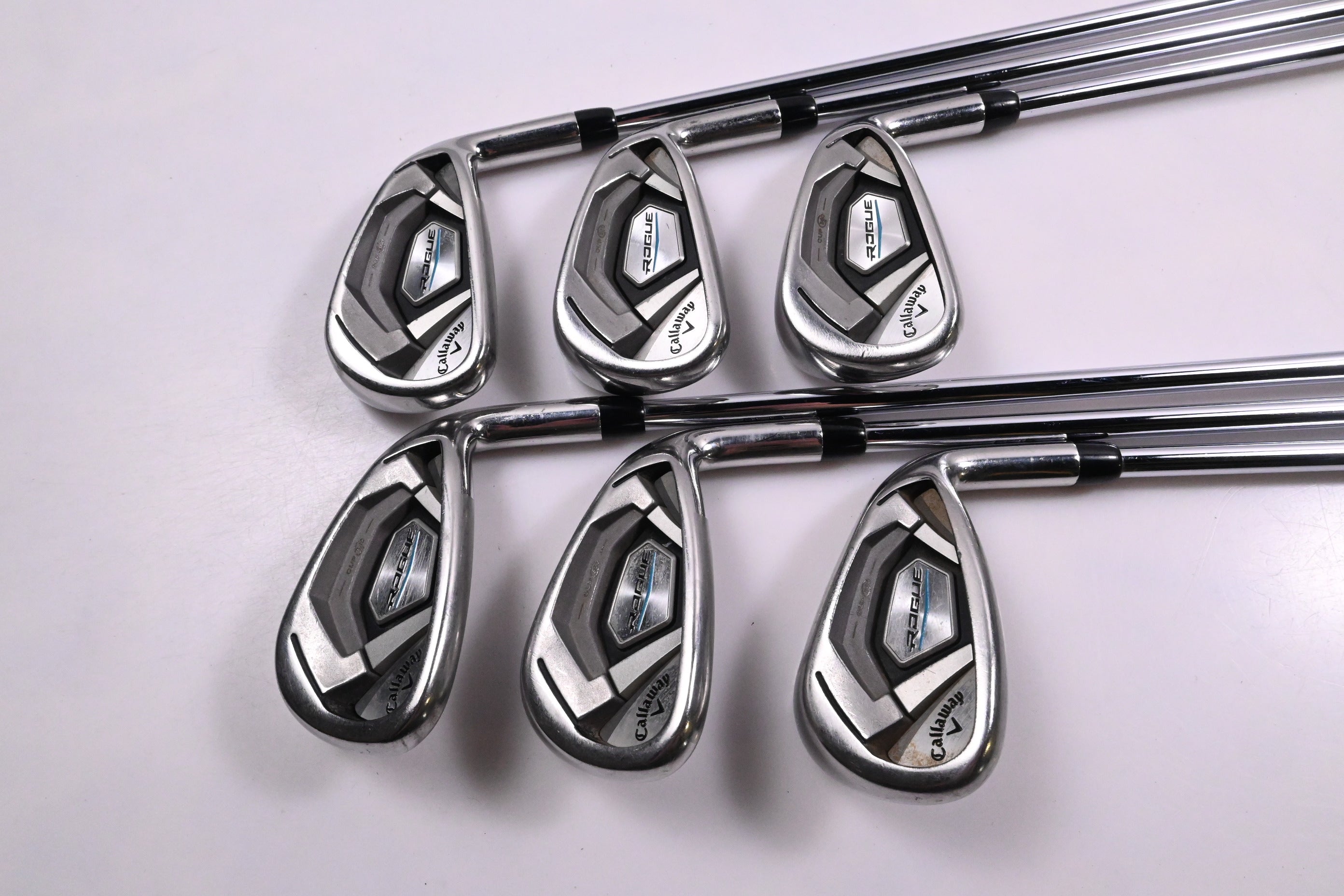 Callaway Rogue Irons / 5-PW / Stiff Flex XP ST15 105 S300 Shafts