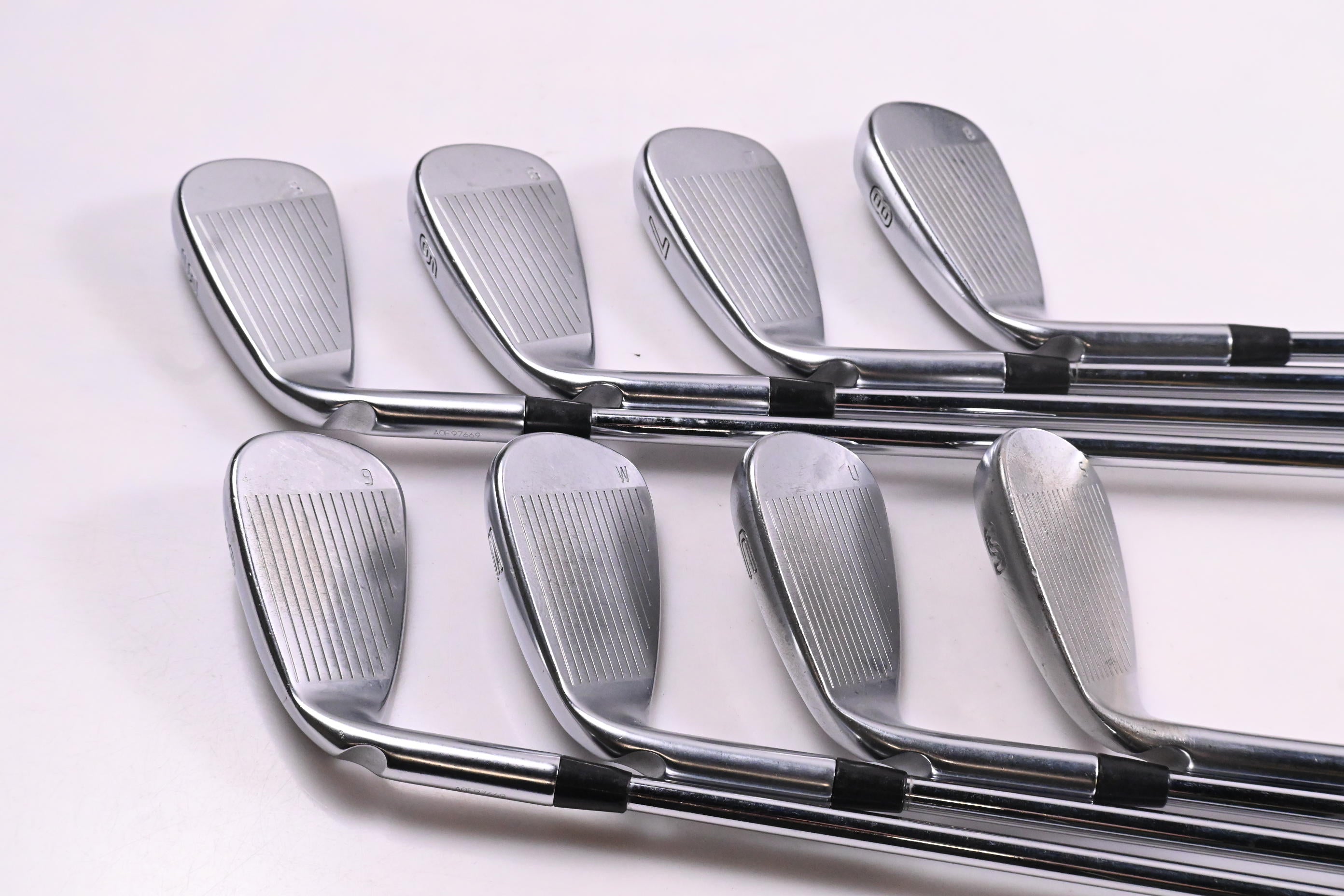 Ping G410 Irons / 5-PW+GW+SW / Red Dot / Regular Flex Ping AWT 2.0 Shafts