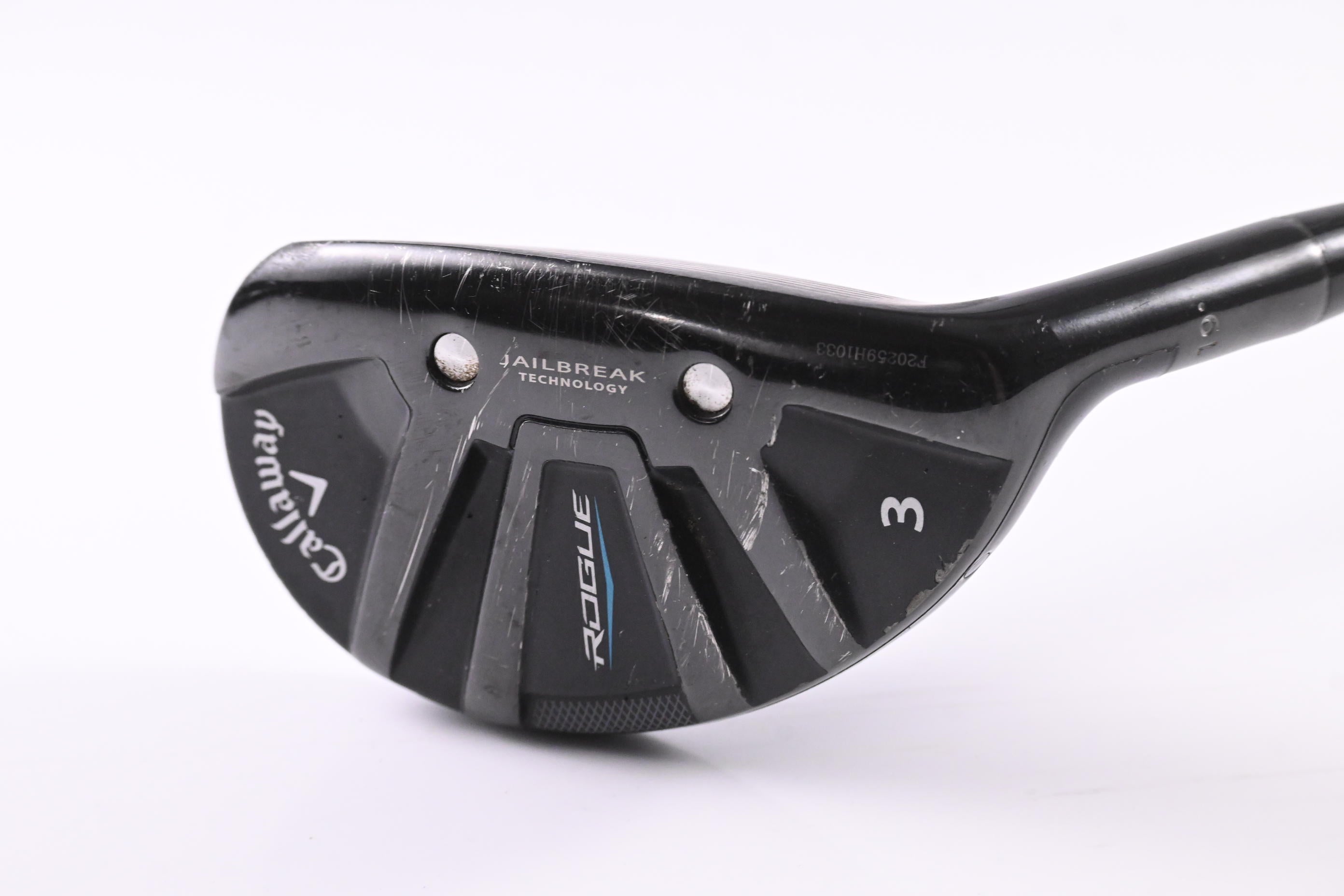 Callaway Rogue #3 Hybrid / 19 Degree / Regular Flex Aldila Synergy Blue 60 Shaft