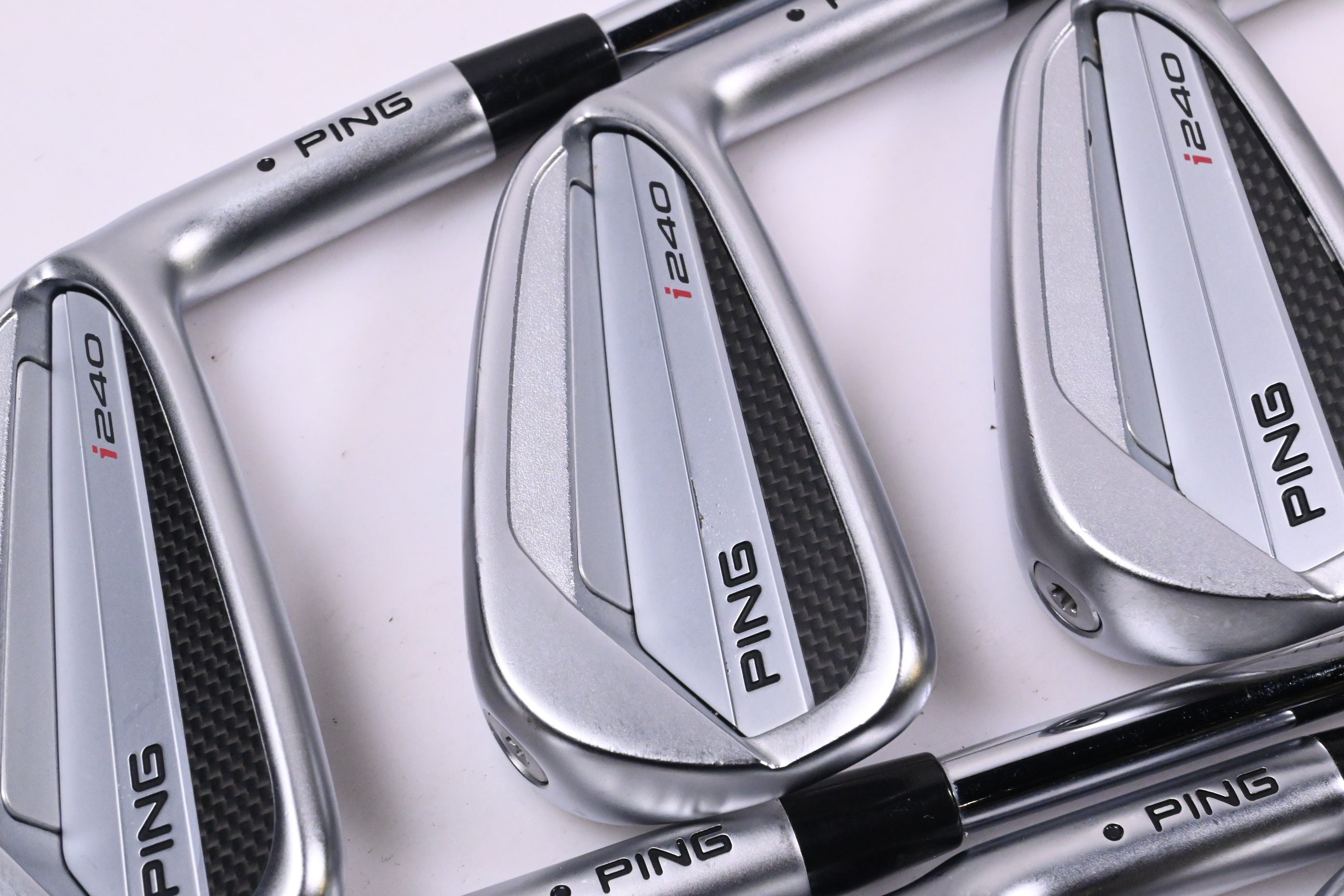 Ping i240 Irons / 5-PW / Black Dot / Regular Flex Ping AWT 3.0 Shafts