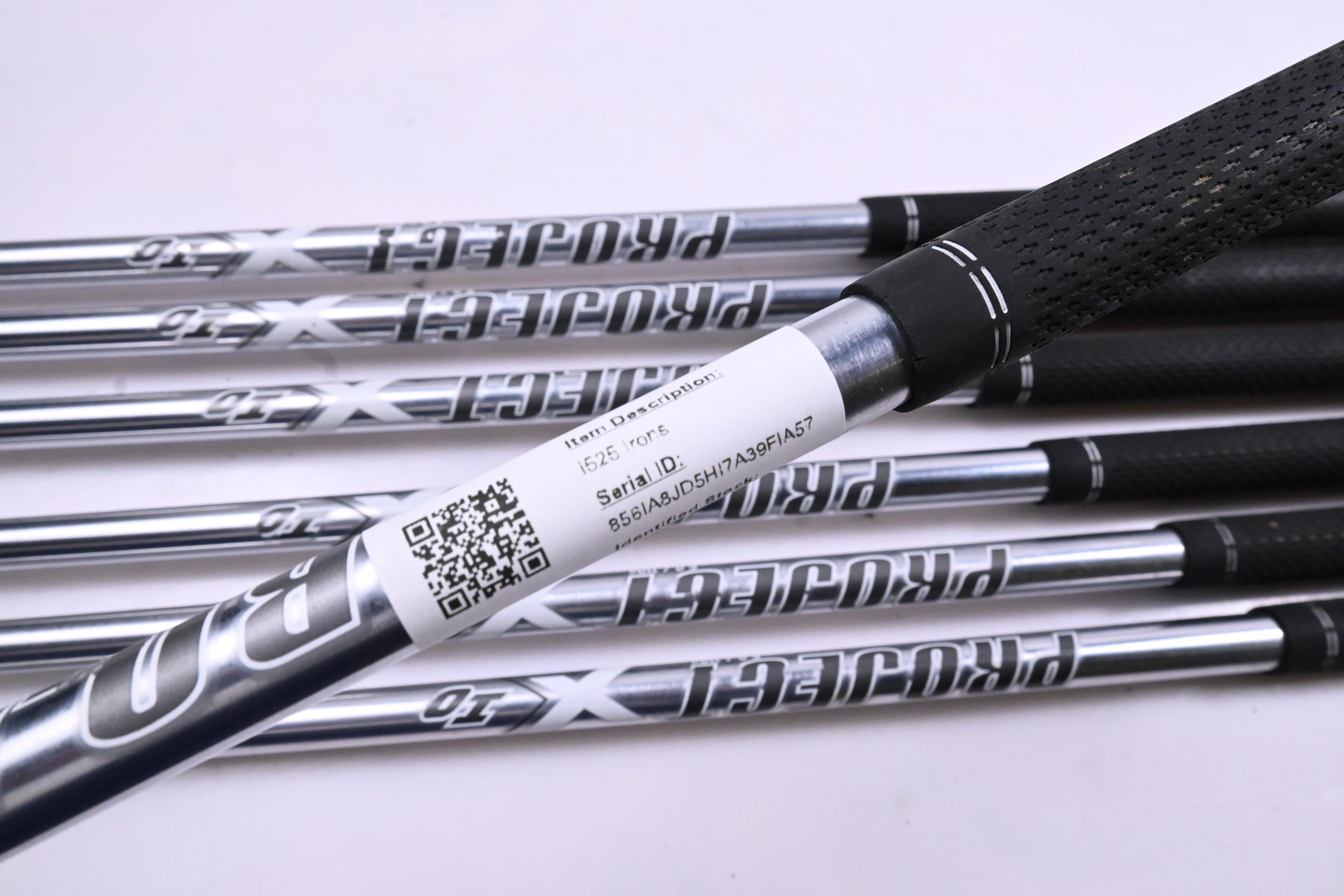 Ping i525 Irons / 4-PW / Blue Dot / Stiff Flex Project X IO 110 Shafts