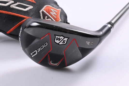 Wilson D300 #4 Hybrid / 22 Degree / Regular Flex UST Elemants Chrome 5 Shaft