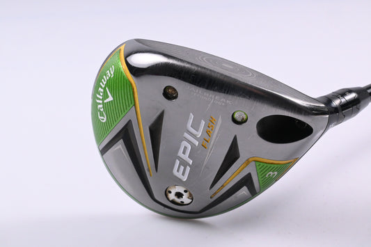 Callaway Epic Flash #3 Wood / 15 Degree / Regular Flex Tensei AV Blue 75 Shaft