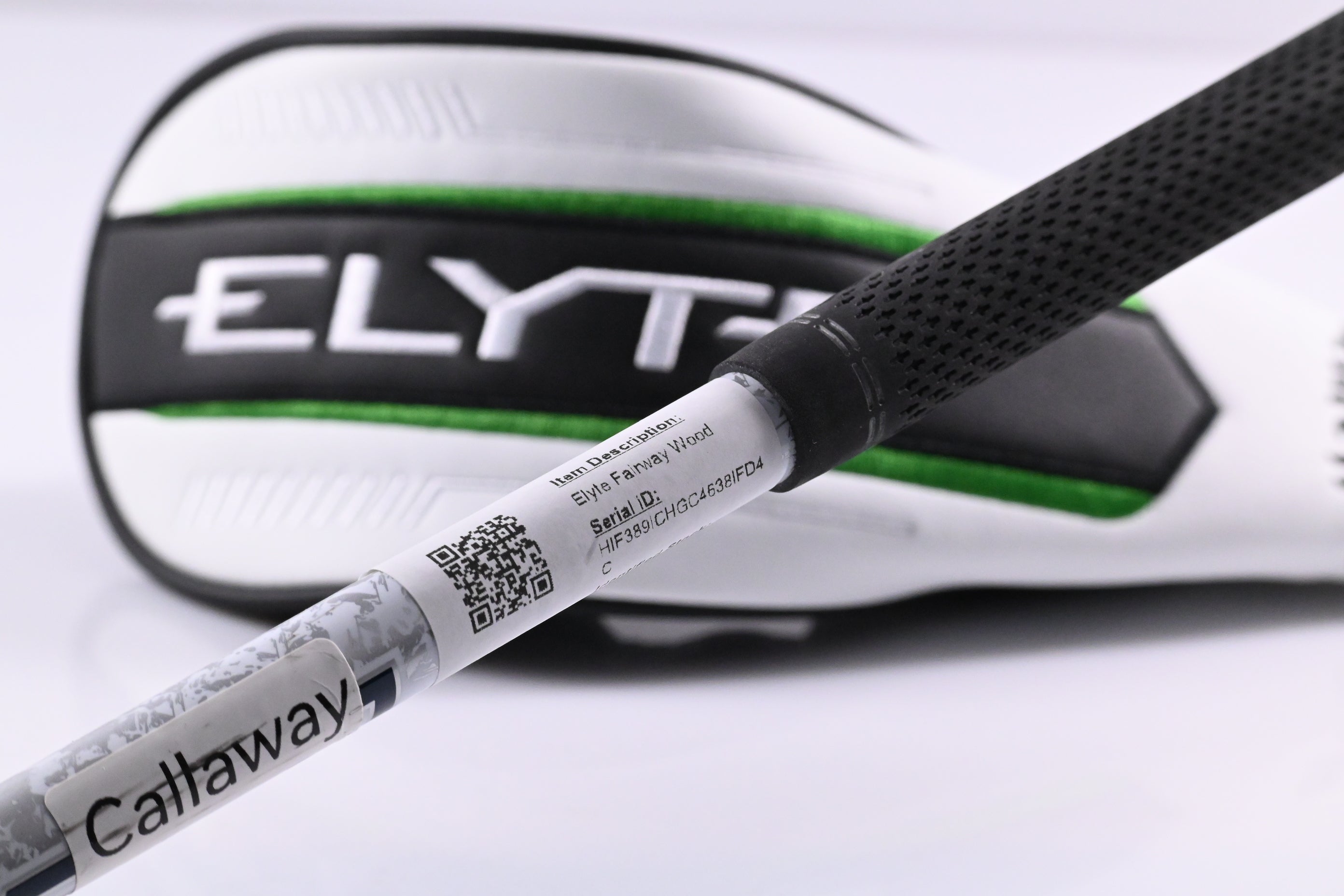 Callaway Elyte HL #3 Wood / 16.5 Degree / Stiff Flex Denali Charcoal 60 Shaft