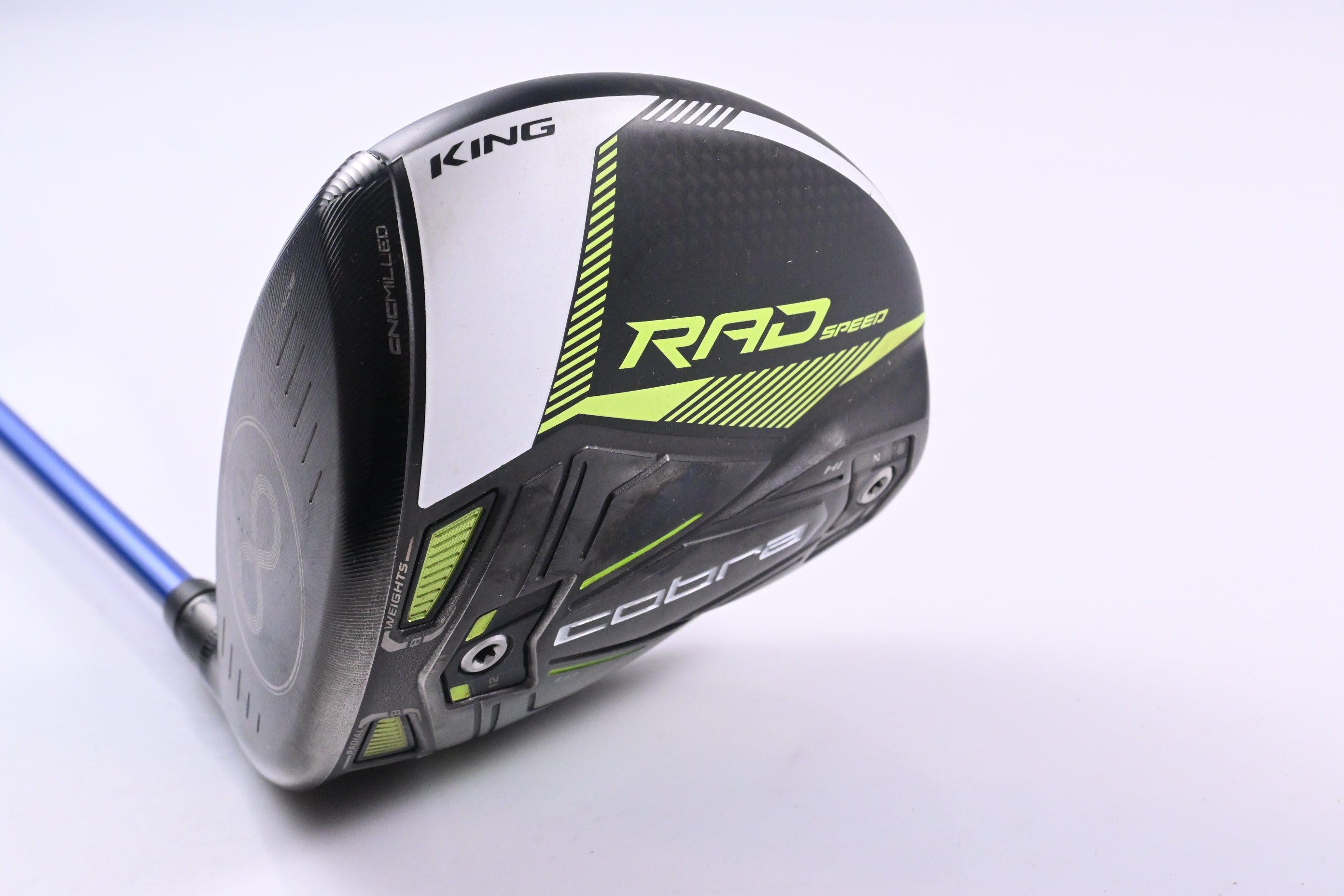 Left Hand Cobra King Radspeed Driver / 9 Degree / Regular Flex ProLaunch Blue 65