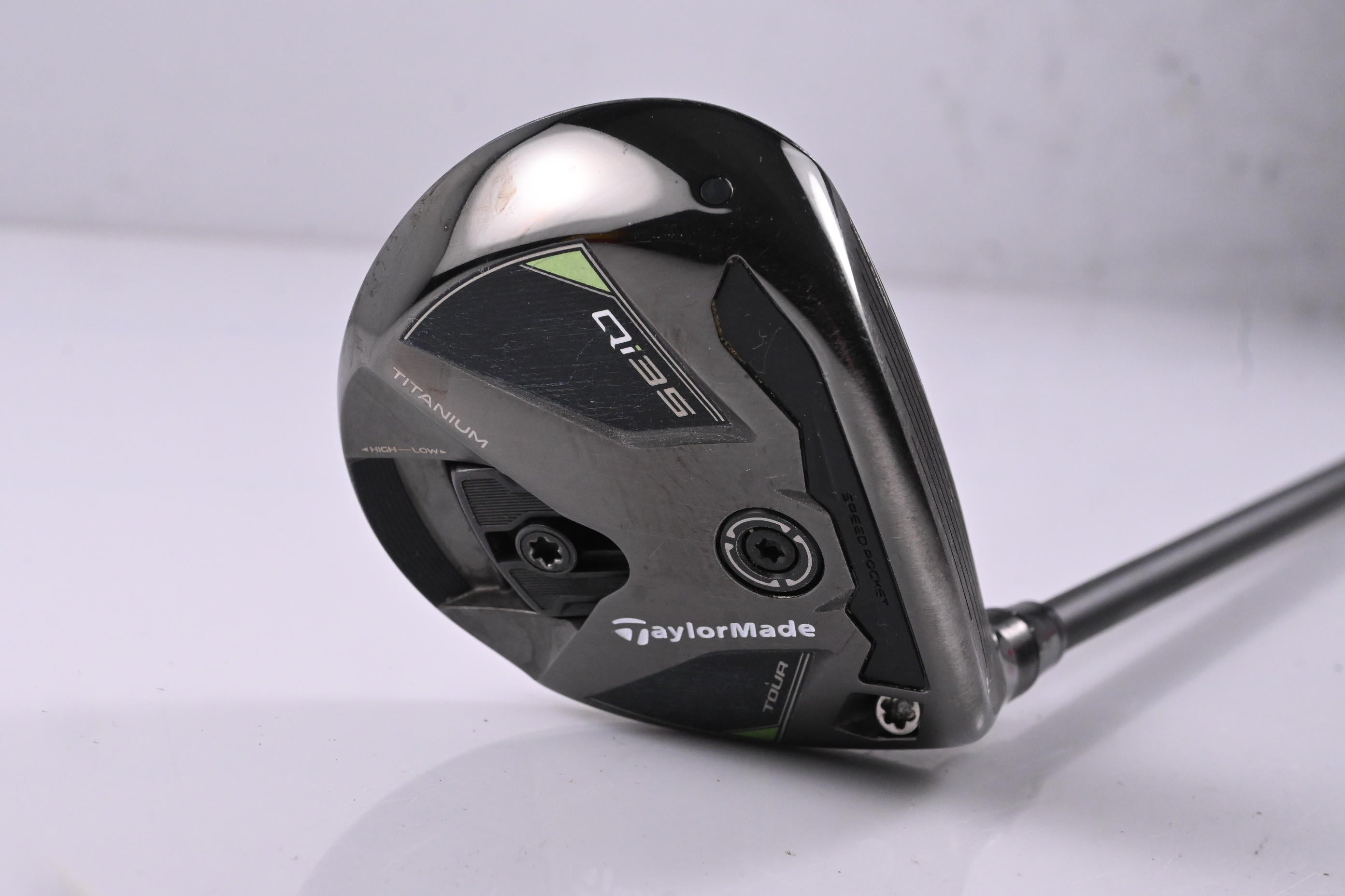 Taylormade Qi35 Tour #5 Wood / 18 Degree / Stiff Flex Kai'Li Dark Waves Blue 75