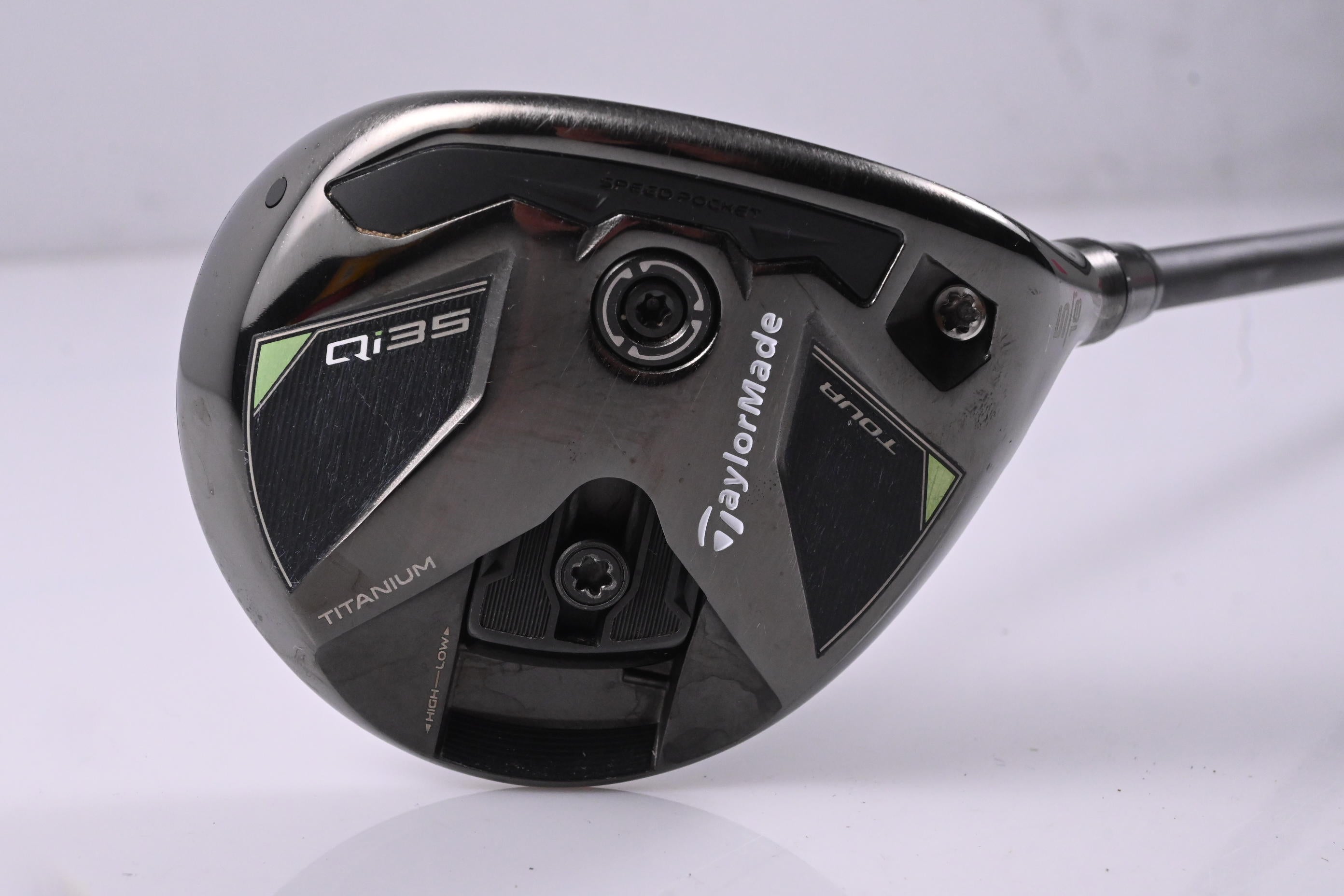 Taylormade Qi35 Tour #5 Wood / 18 Degree / Stiff Flex Kai'Li Dark Waves Blue 75