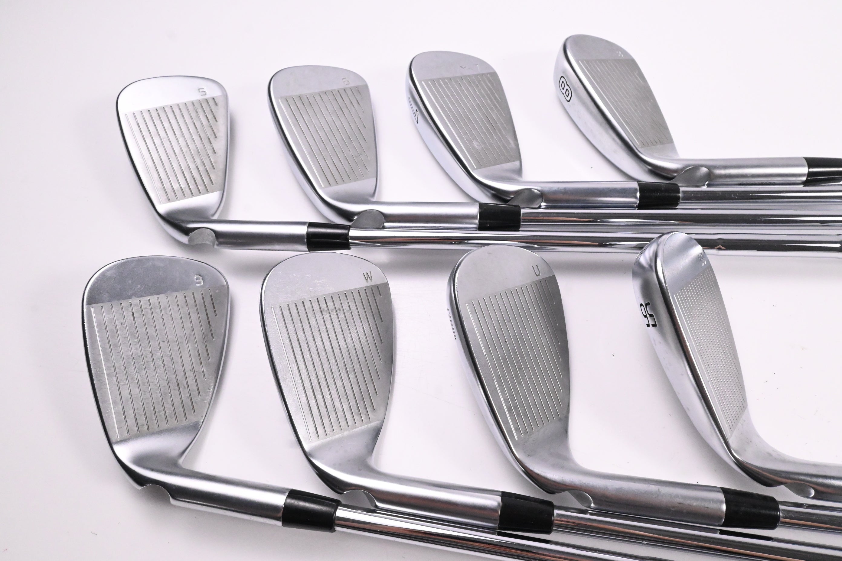 Ping G730 Irons / 5-PW+UW+56° / Black Dot / Stiff Flex Dynamic Gold S300 Shafts