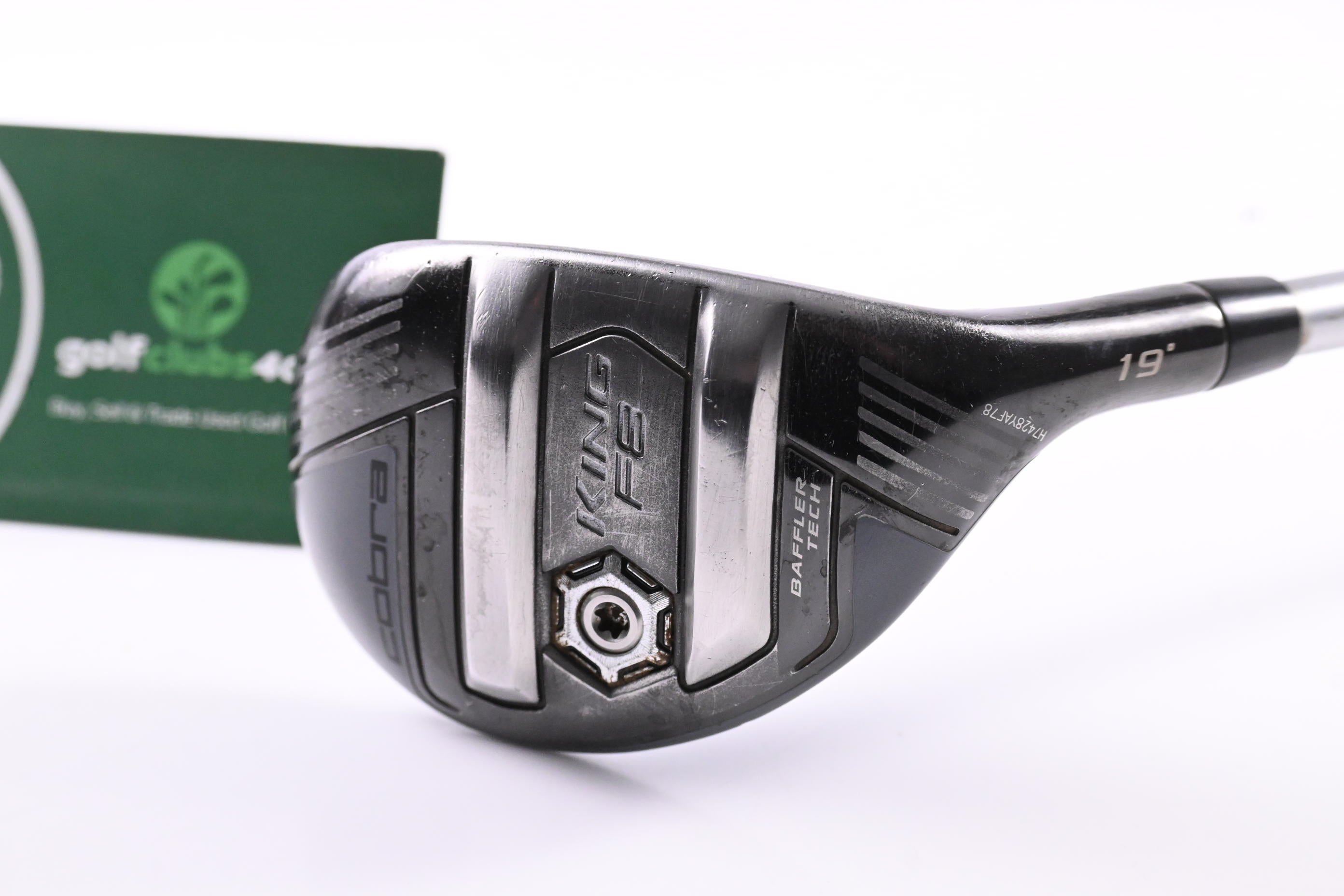 Cobra King F8 #3 Hybrid / 19 Degree / Regular Flex Aldila Rogue Shaft