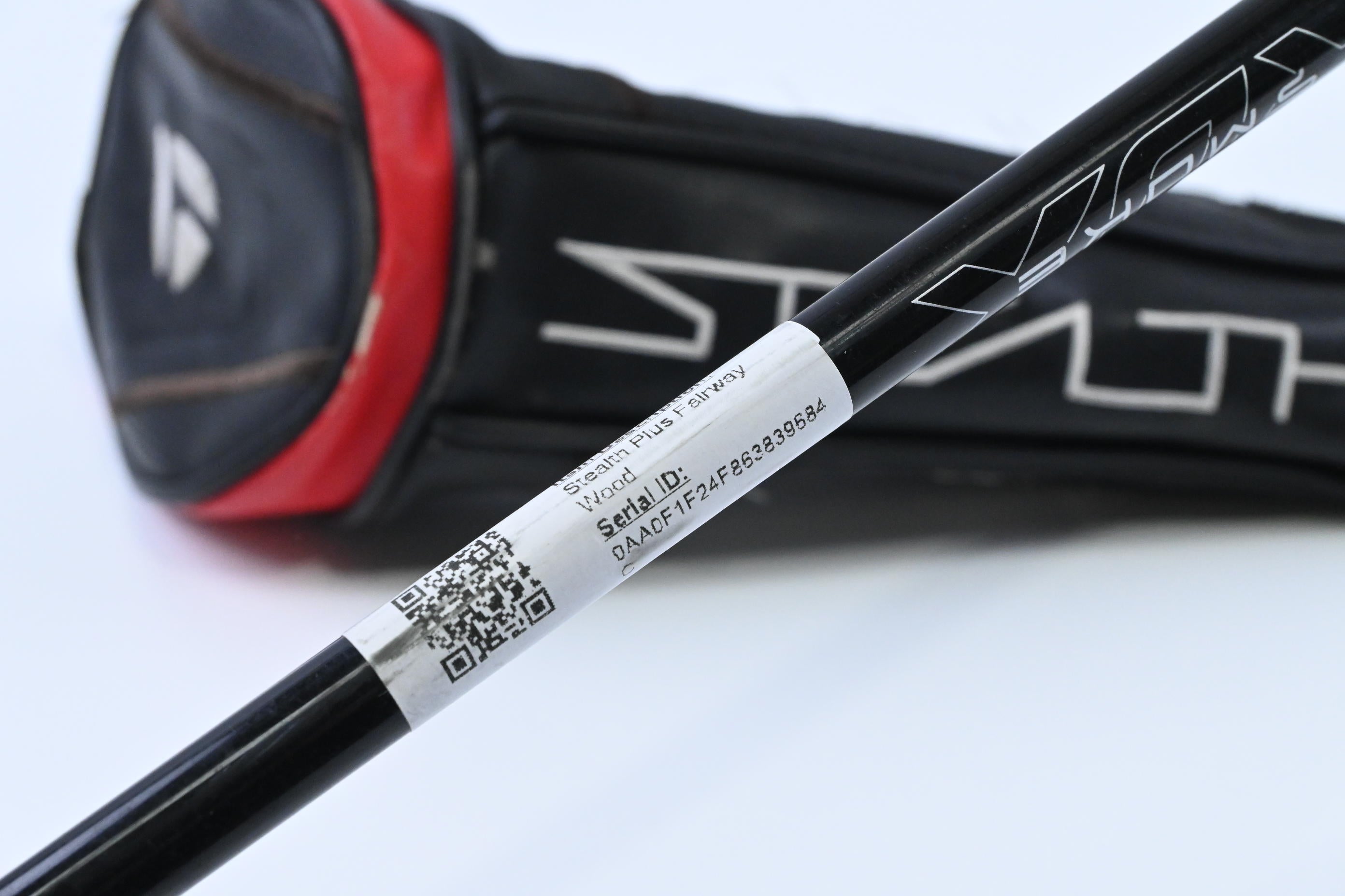 Taylormade Stealth Plus #3 Wood / 15 Degree / Stiff Flex HZRDUS Smoke Red RDX 75