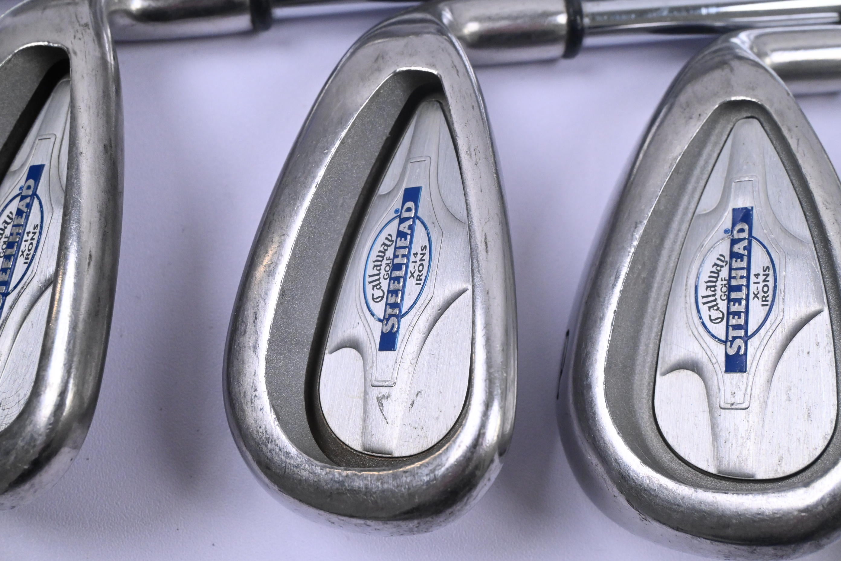 Callaway Steelhead X-14 Irons / 3-PW+SW / Stiff Flex Callaway Steelhead Shafts