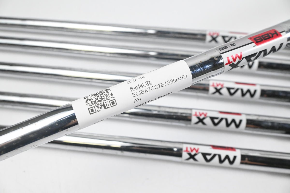 Taylormade Qi Irons / 5-PW / Regular Flex KBS MAX MT 85 Shafts