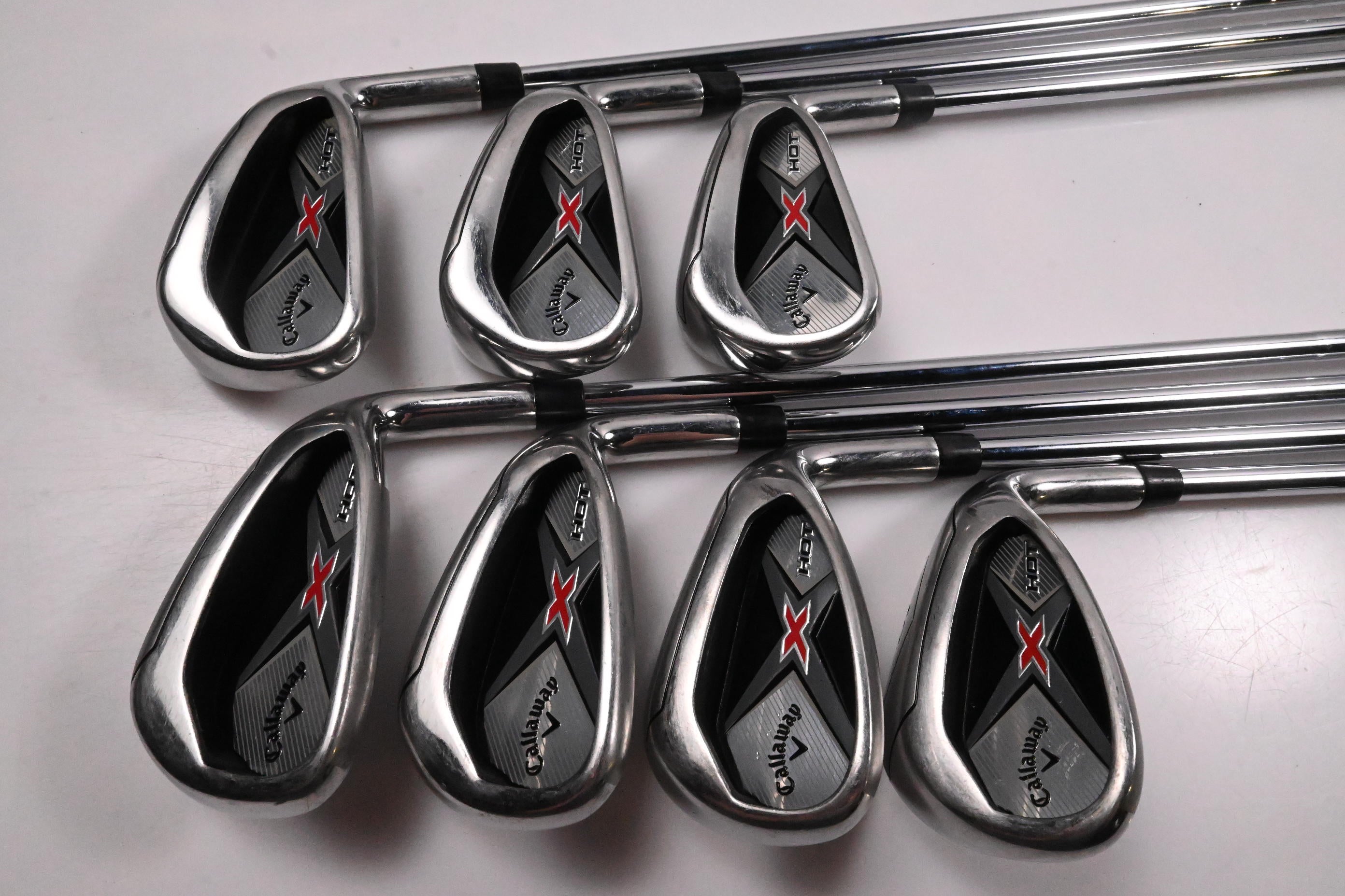 Callaway X Hot 2019 Irons / 5-PW+SW / Regular Flex True Temper XP 85 R300 Shafts