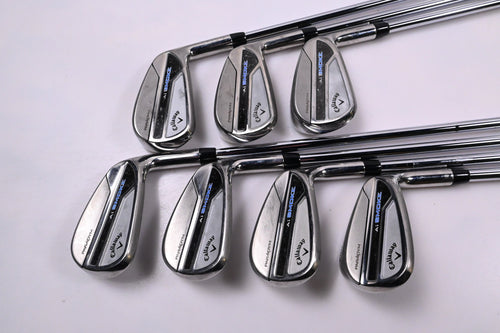 Callaway Paradym Ai Smoke Irons / 5-PW+SW / Stiff Flex Elevate MPH 95 Shafts