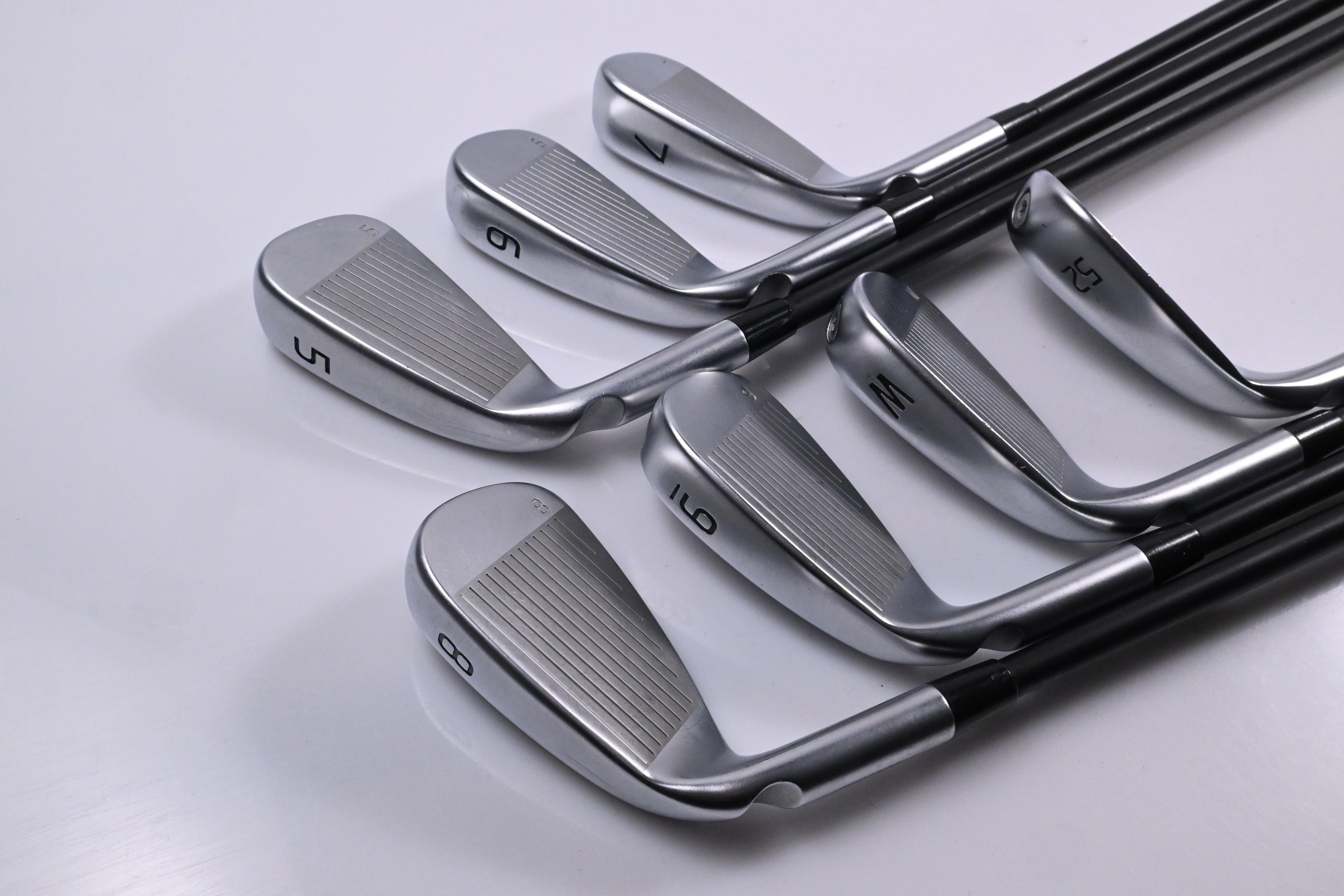 Ping G440 Irons / 5-PW+52° / Green Dot / Regular Flex Ping ALTA CB Blue AWT