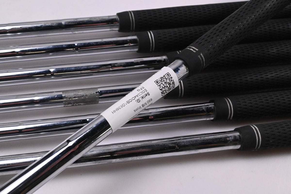 Titleist 690.MB Irons / 3-9i / Stiff Flex Steel Shafts
