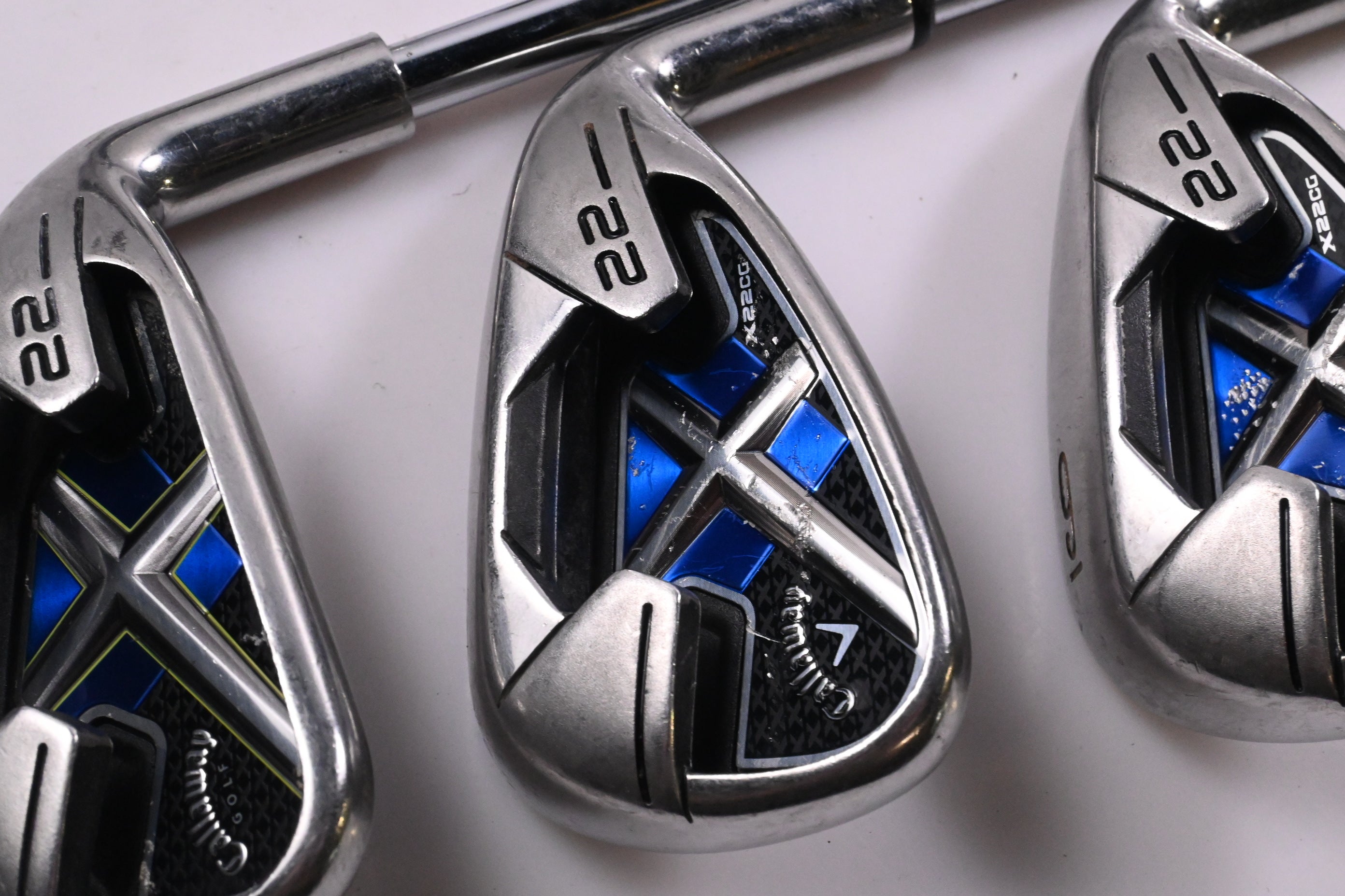 Callaway X-22 Irons / 5-9i / UniFlex Callaway Shafts