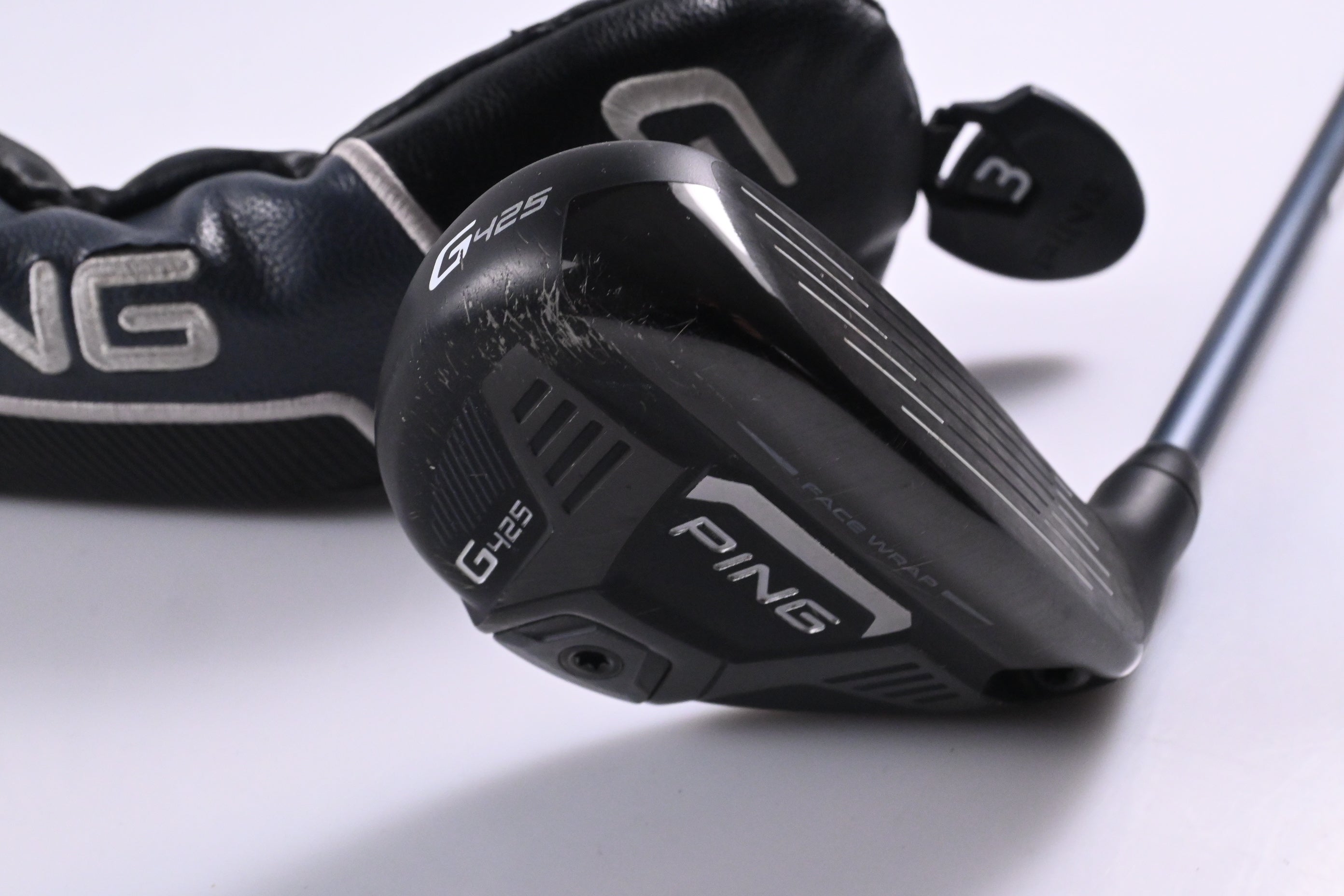 Ping G425 #3 Hybrid / 19 Degree / Regular Flex Ping Alta CB Slate 70 Shaft
