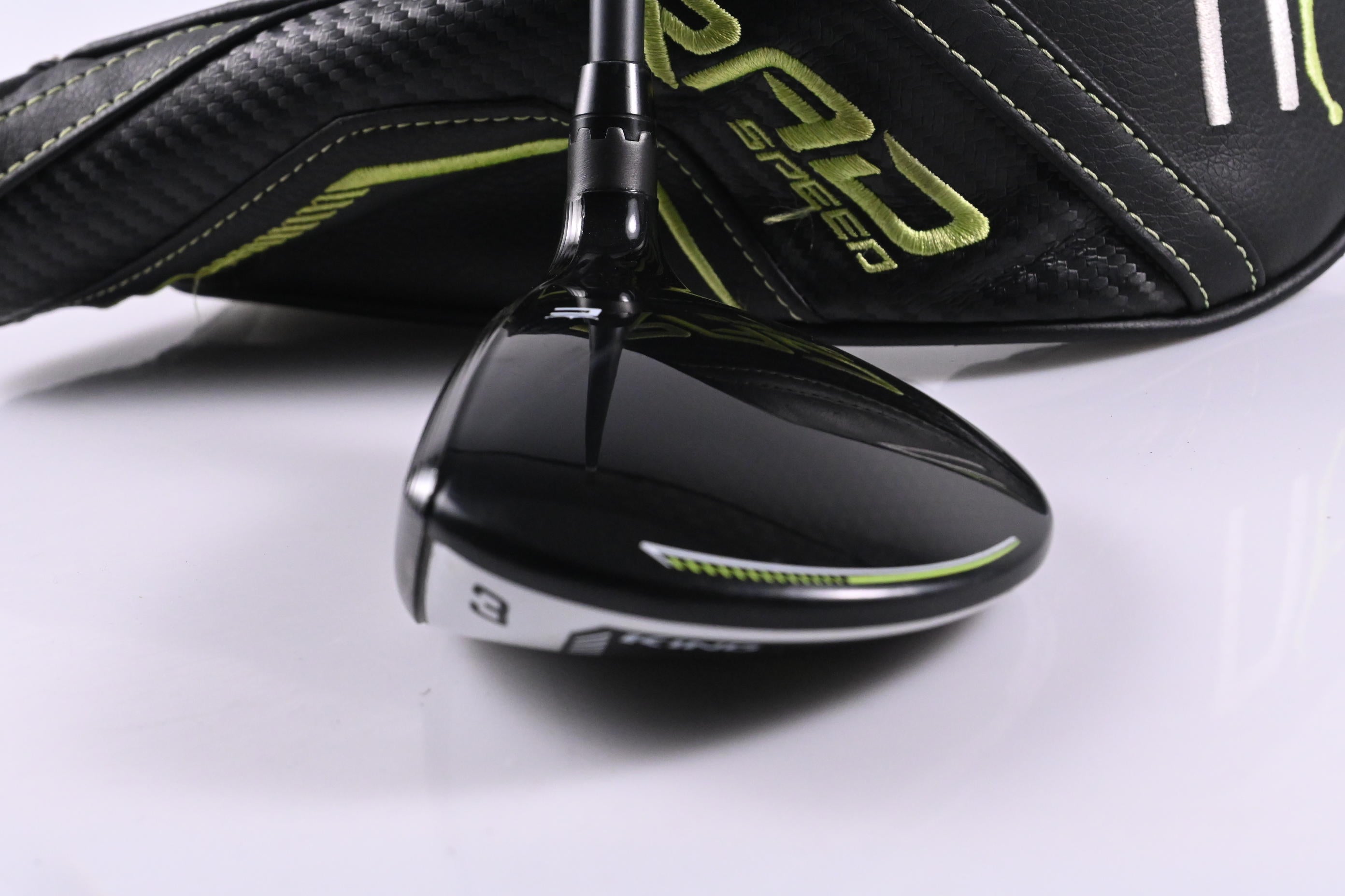 Left Hand Cobra King Radspeed Draw #3 Wood / 14.5 Degree / Stiff Flex HZRDUS