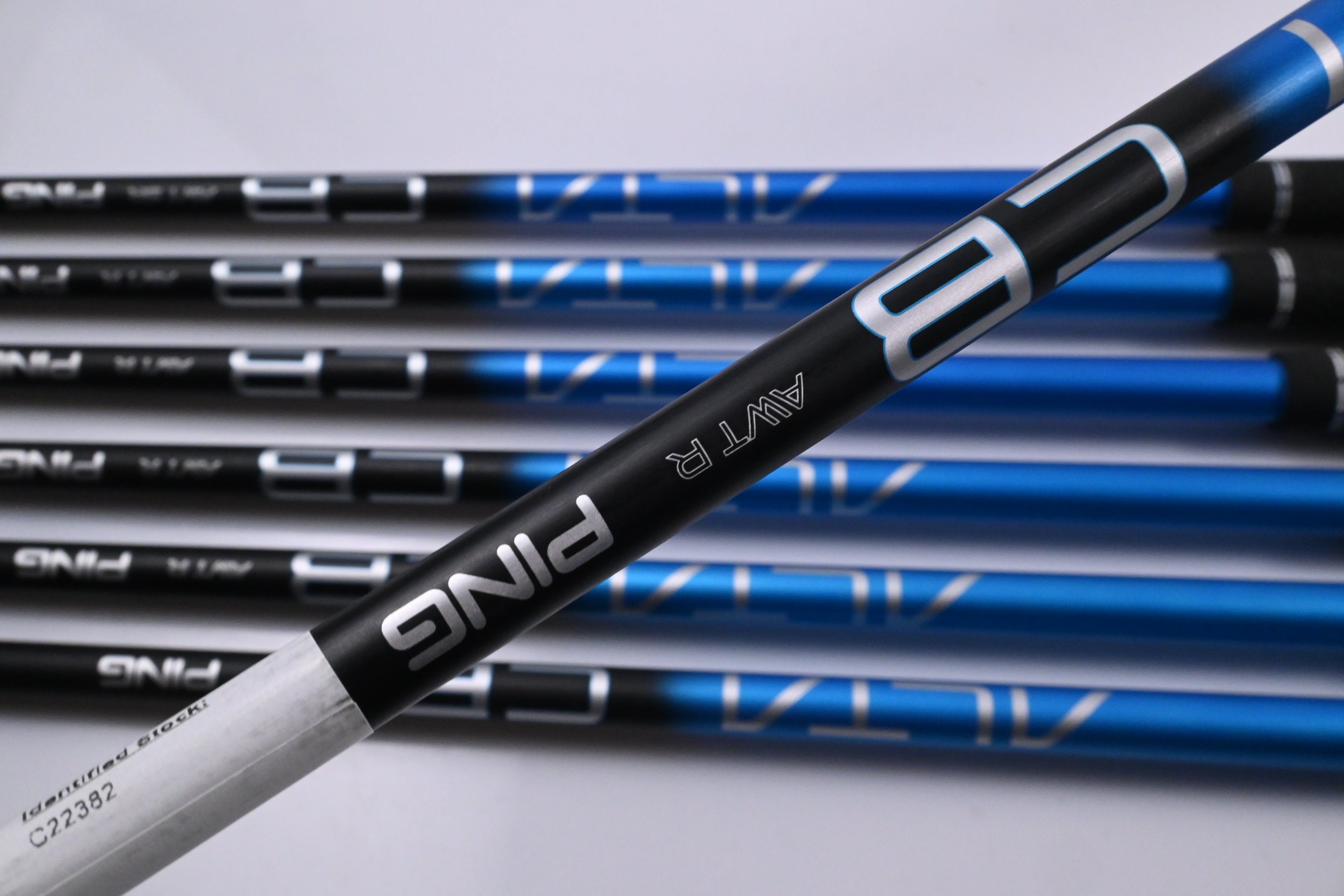 Ping G440 Irons / 5-PW+52° / Green Dot / Regular Flex Ping ALTA CB Blue AWT