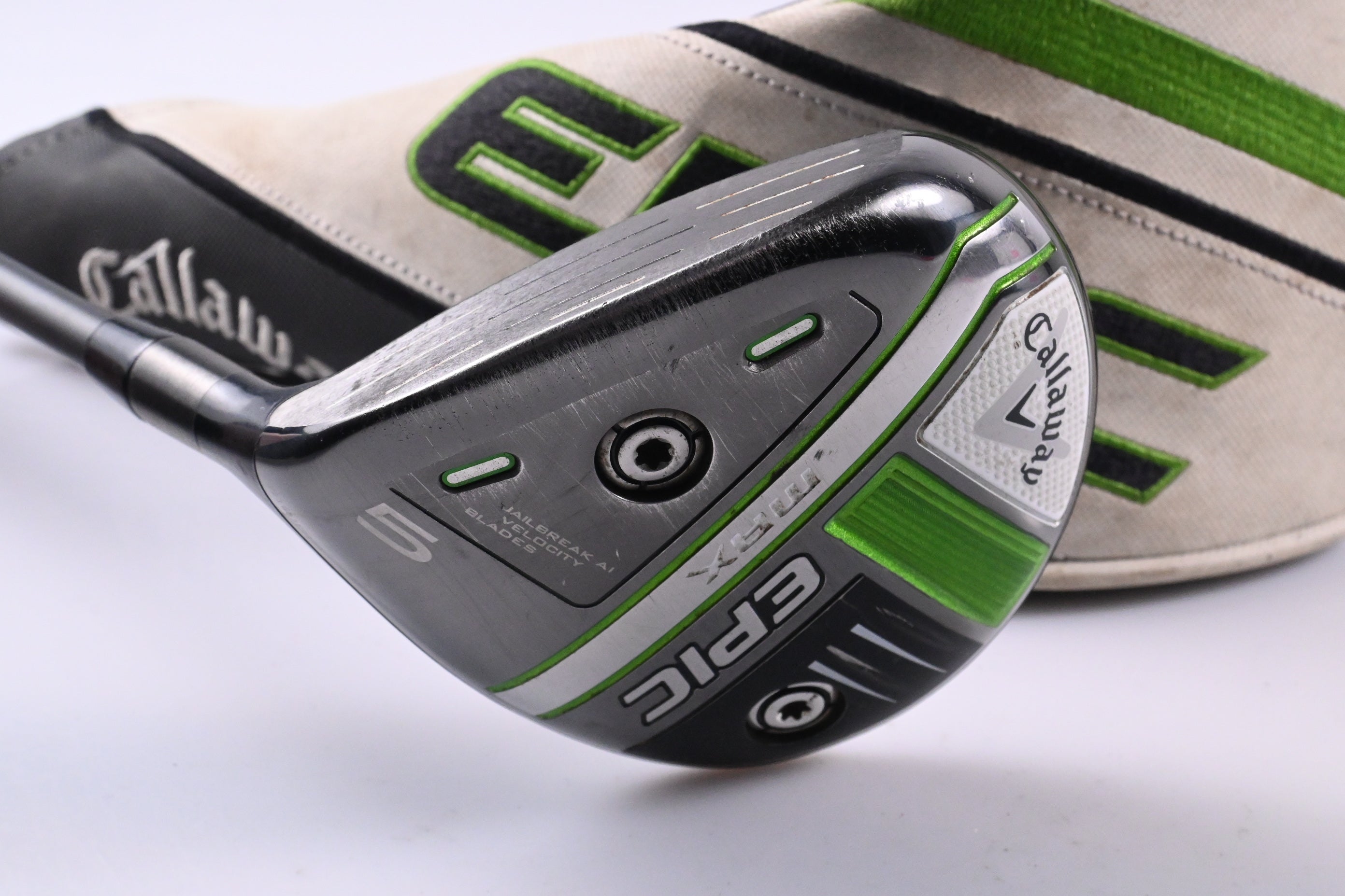 Left Hand Callaway Epic Max #5 Wood / 18 Degree / Regular Flex Hzrdus Smoke iM10