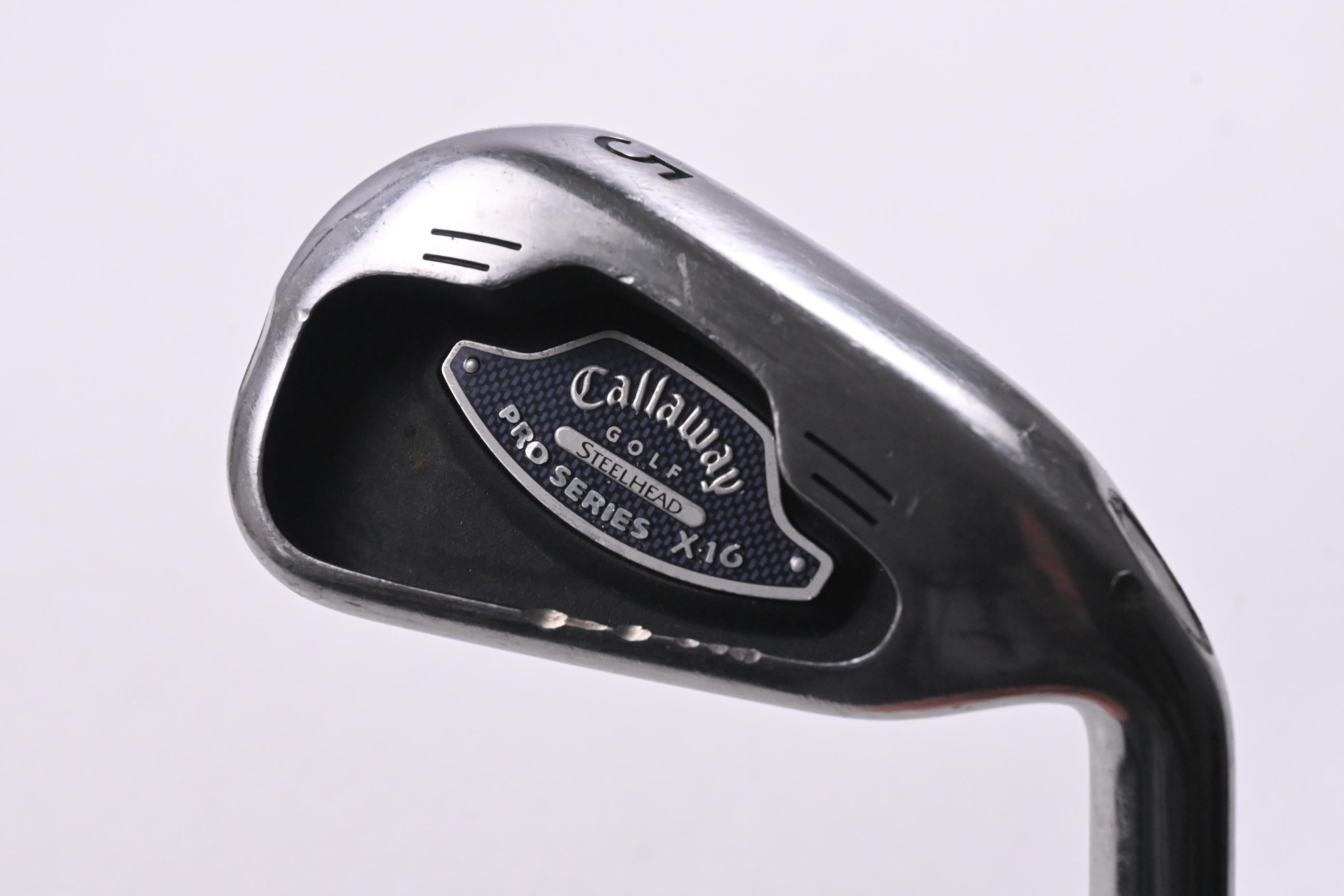 Callaway X-16 Pro Series #5 Iron / 27 Degree / Stiff Flex Rifle Shaft