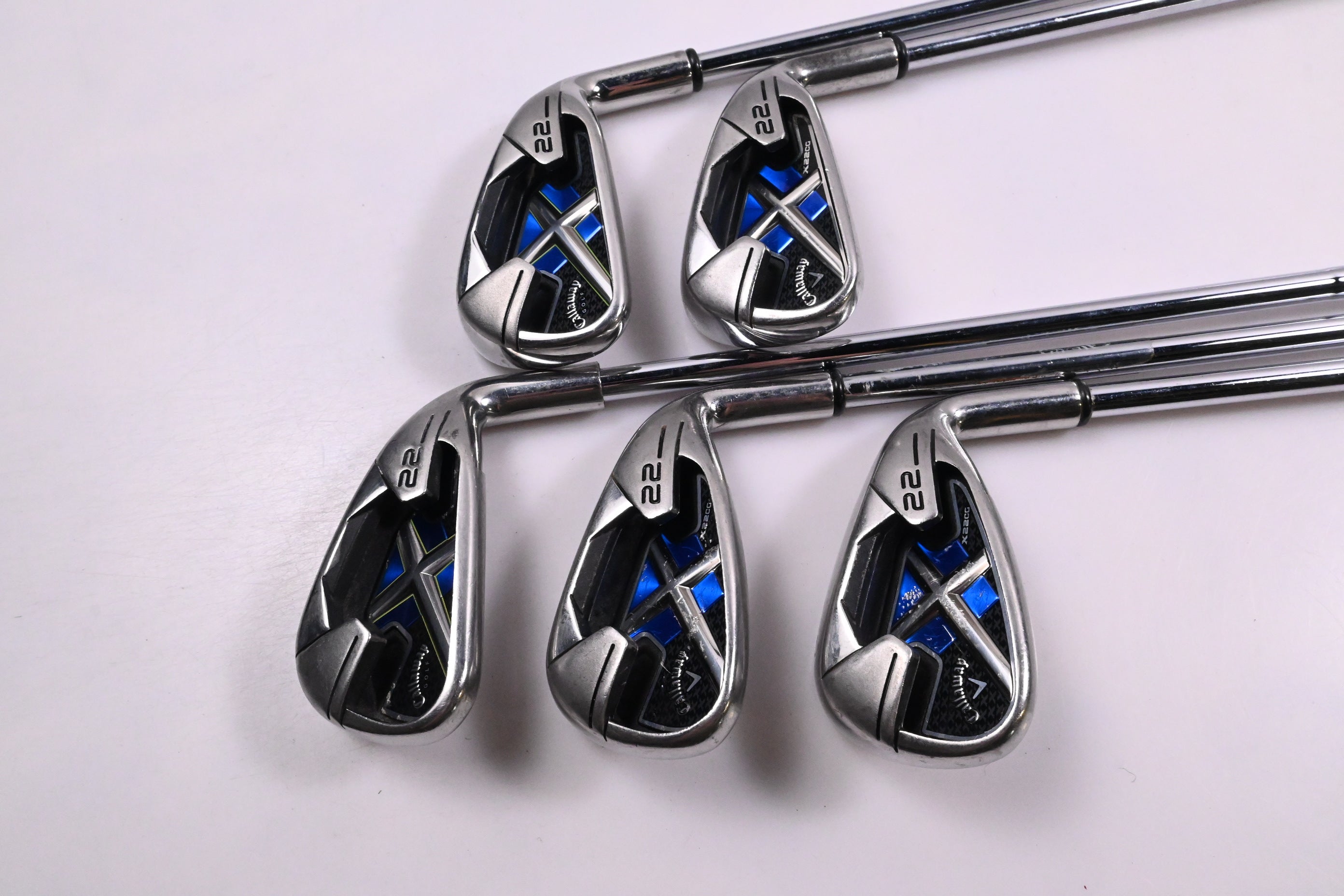 Callaway X-22 Irons / 5-9i / UniFlex Callaway Shafts