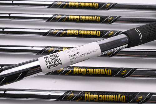 Ping G730 Irons / 5-PW+UW+56° / Black Dot / Stiff Flex Dynamic Gold S300 Shafts