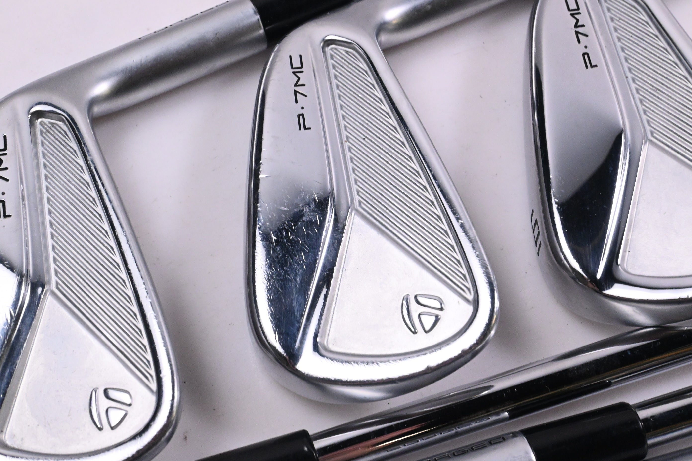 Taylormade P7MC 2023 Irons / 4-PW / Stiff Flex KBS Tour Shafts