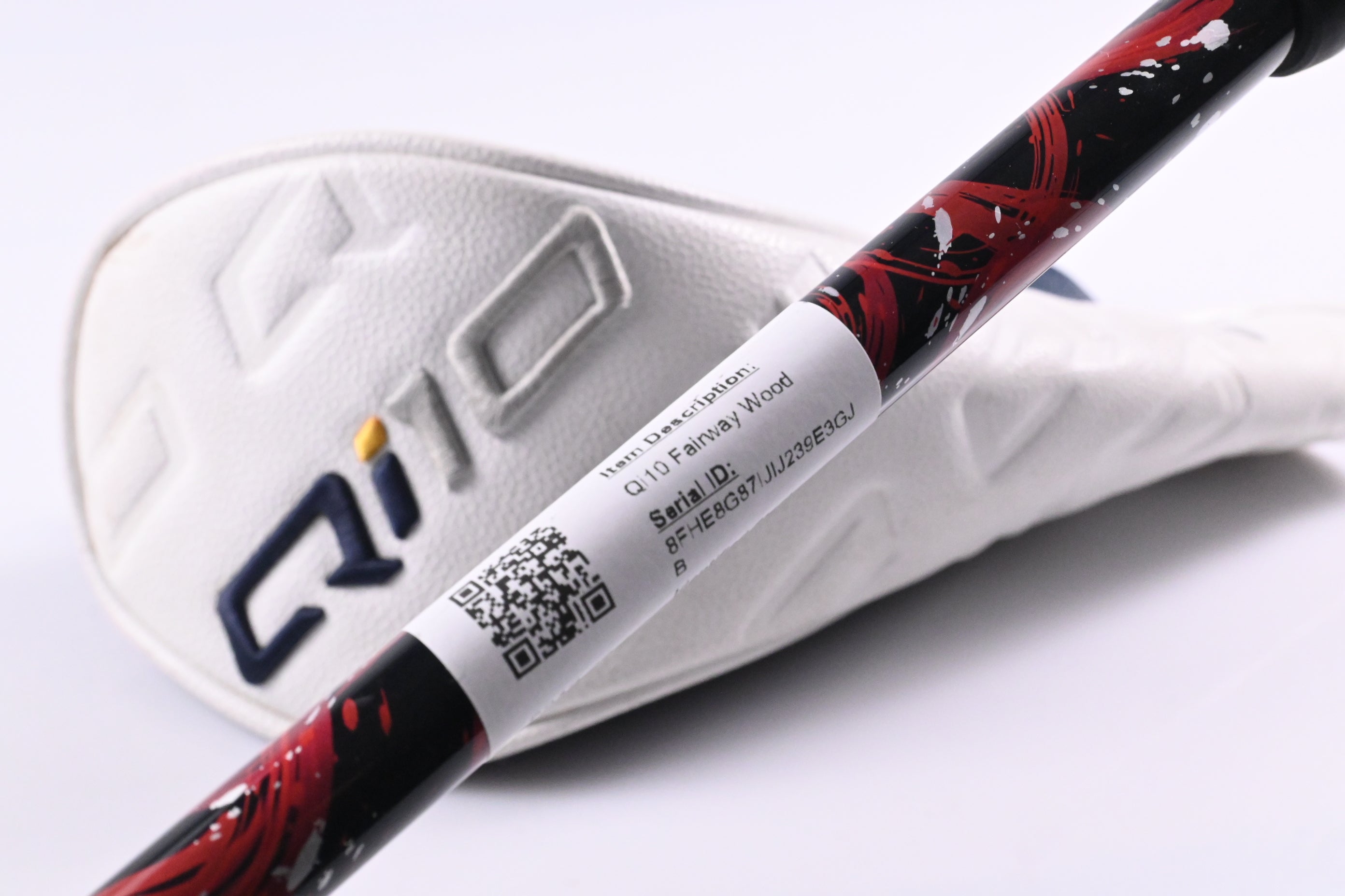 Taylormade Qi10 #7 Wood / 21 Degree / Stiff Flex Mitsubishi Kai'li Red 75 Shaft