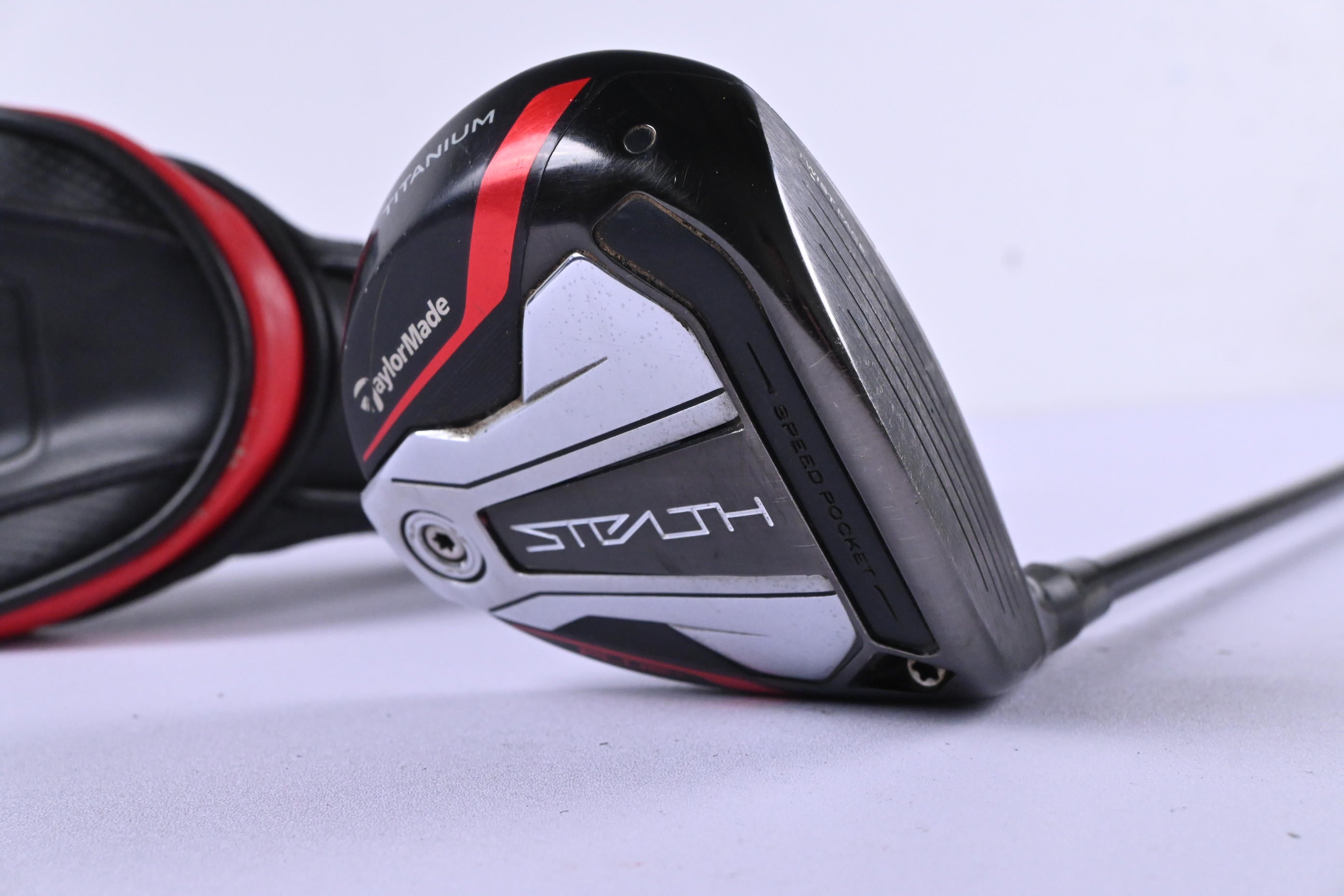 Taylormade Stealth Plus #3 Wood / 15 Degree / Stiff Flex HZRDUS Smoke Red RDX 75