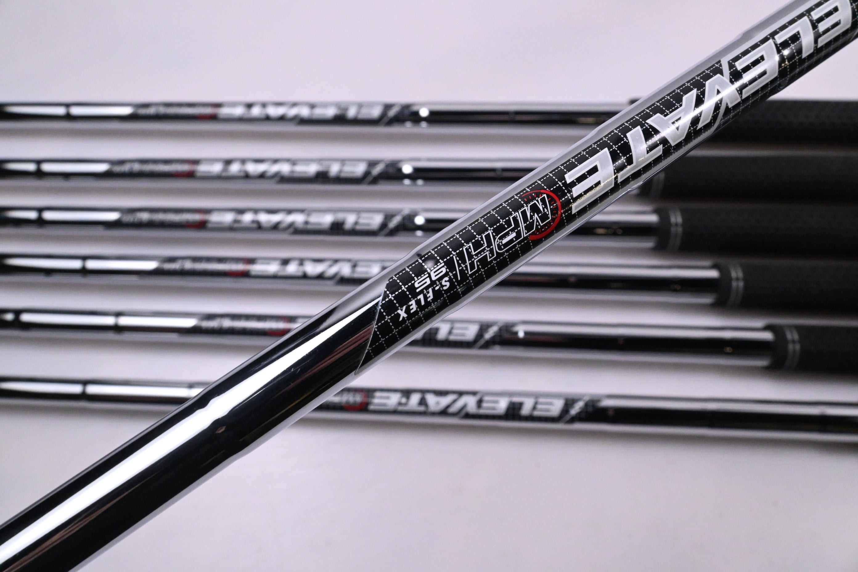 Callaway Paradym Ai Smoke Irons / 5-PW+SW / Stiff Flex Elevate MPH 95 Shafts