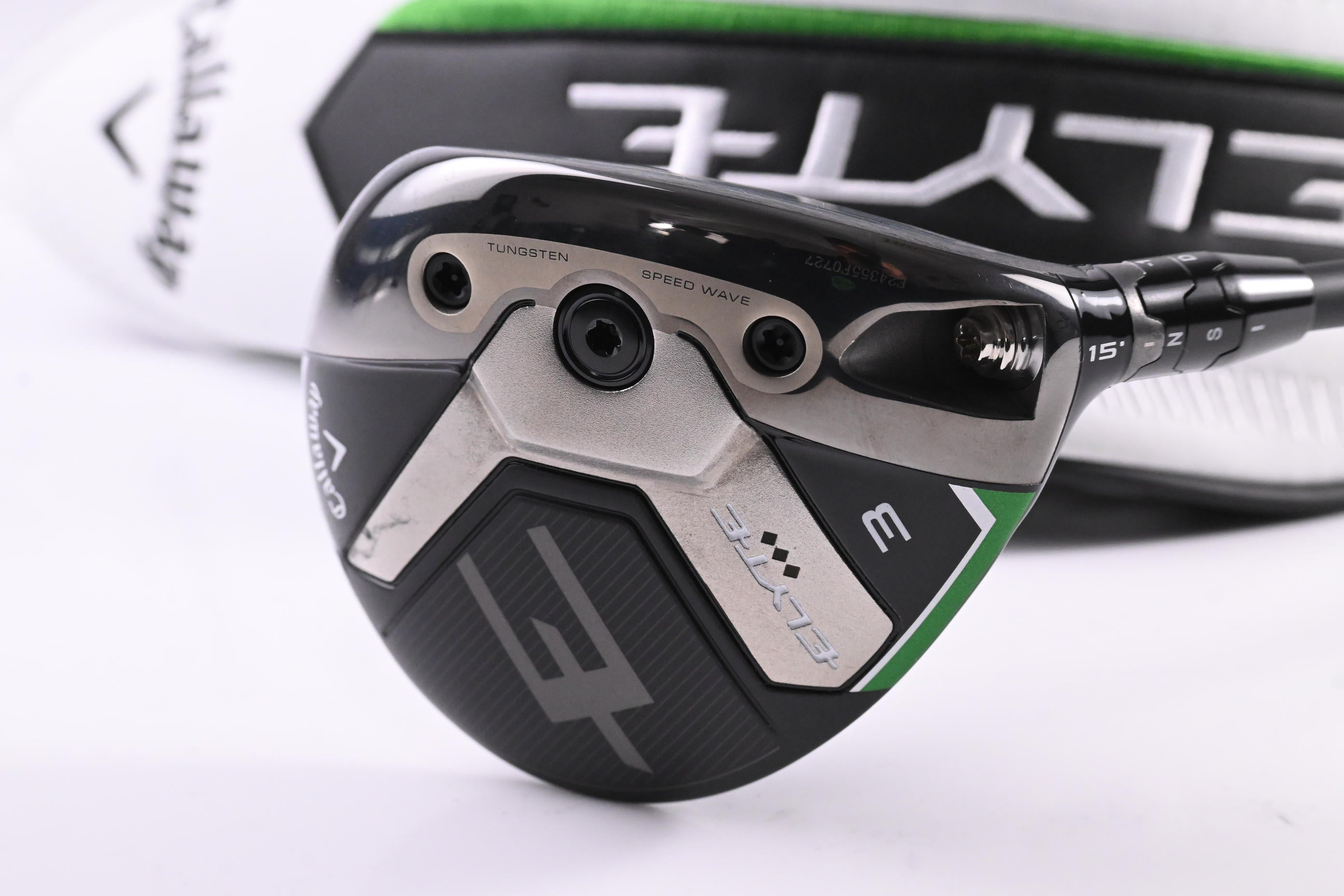 Callaway Elyte Triple Diamond #3 Wood / 15 Degree / Stiff Flex Tensei 1K Black