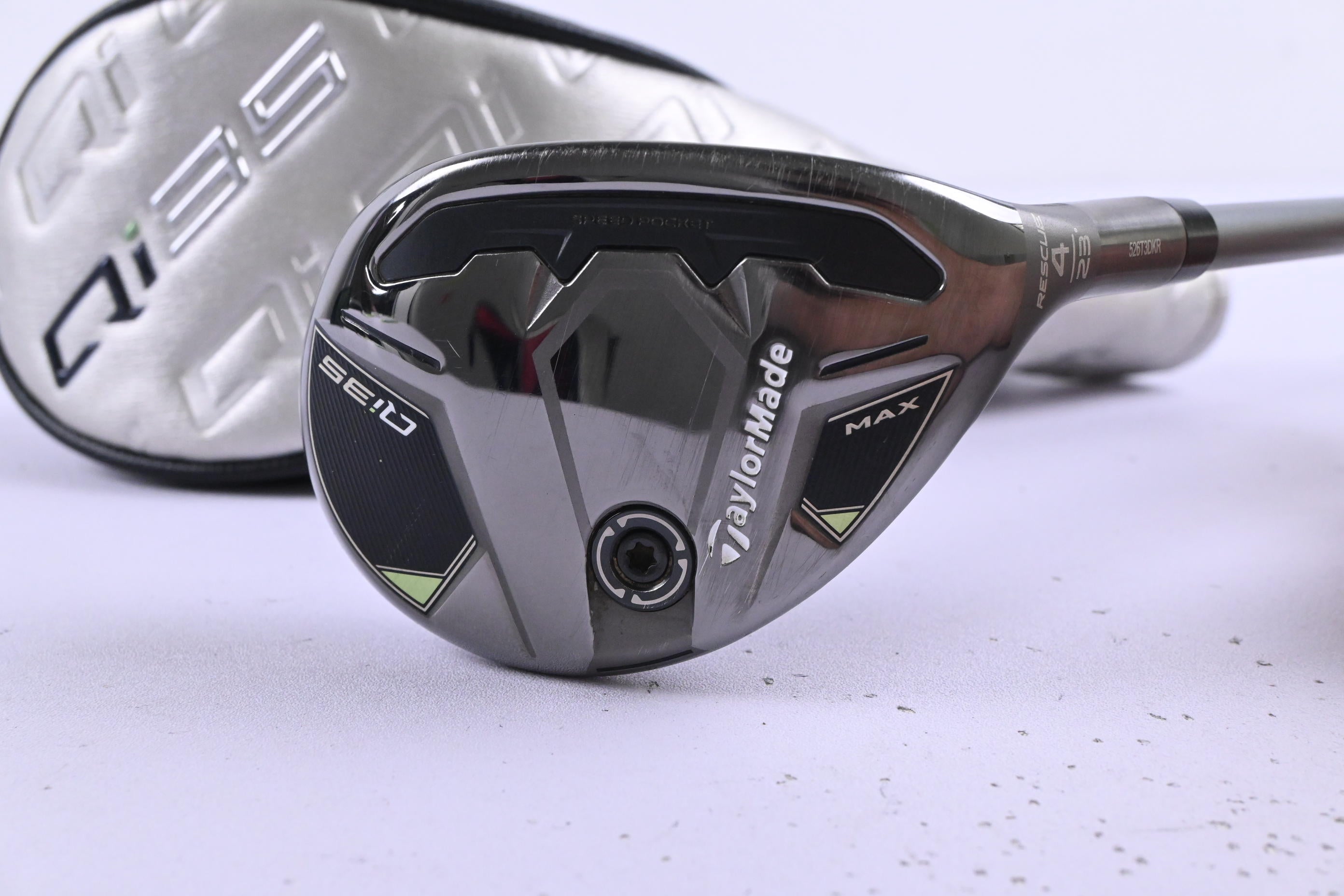 Taylormade Qi35 Max #4 Hybrid / 23 Degree / Senior Flex Fujikura Air Speeder 50
