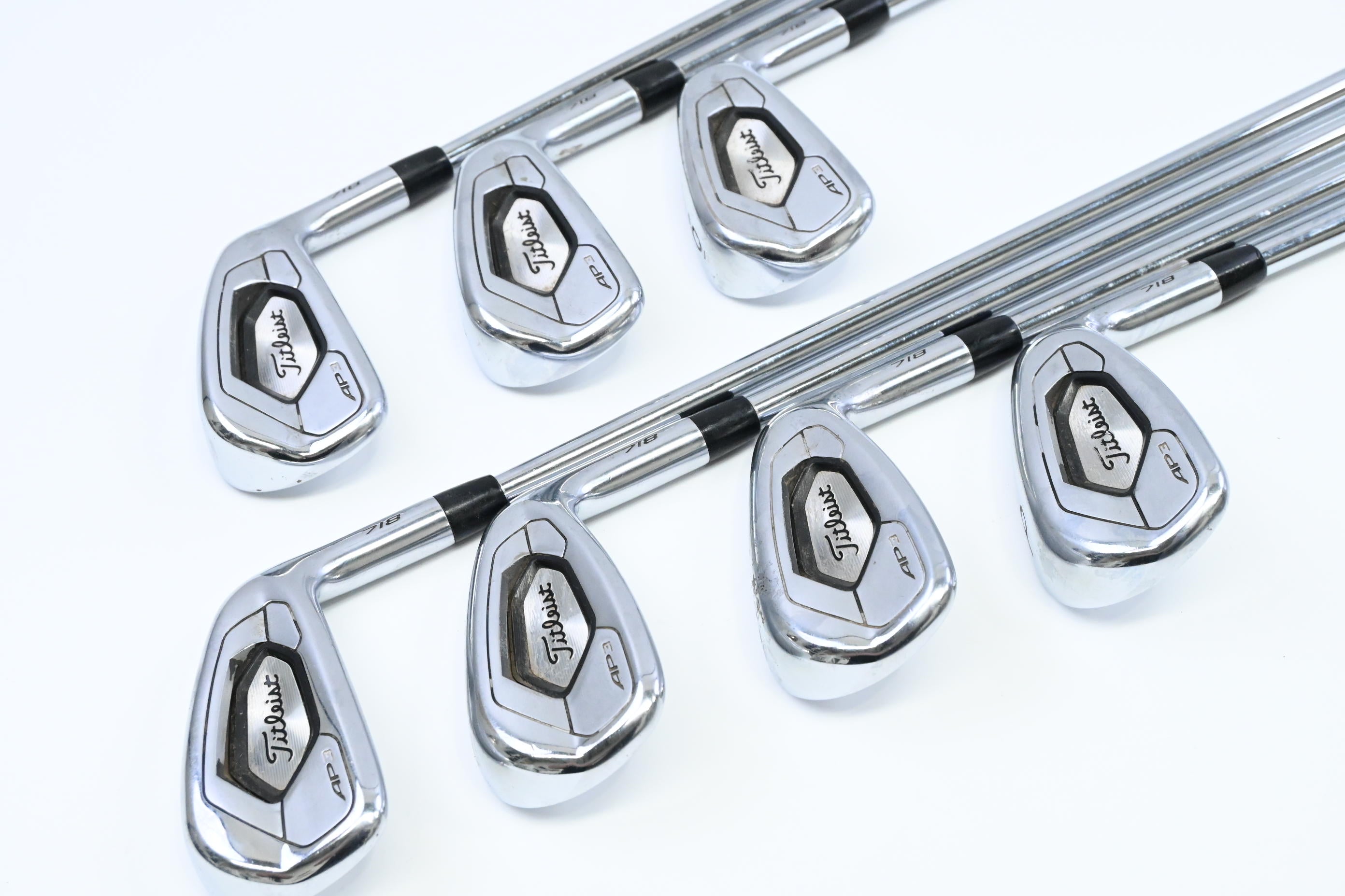 Titleist 718 AP3 Irons / 4-PW / Stiff Flex Project X LZ 115 Shafts