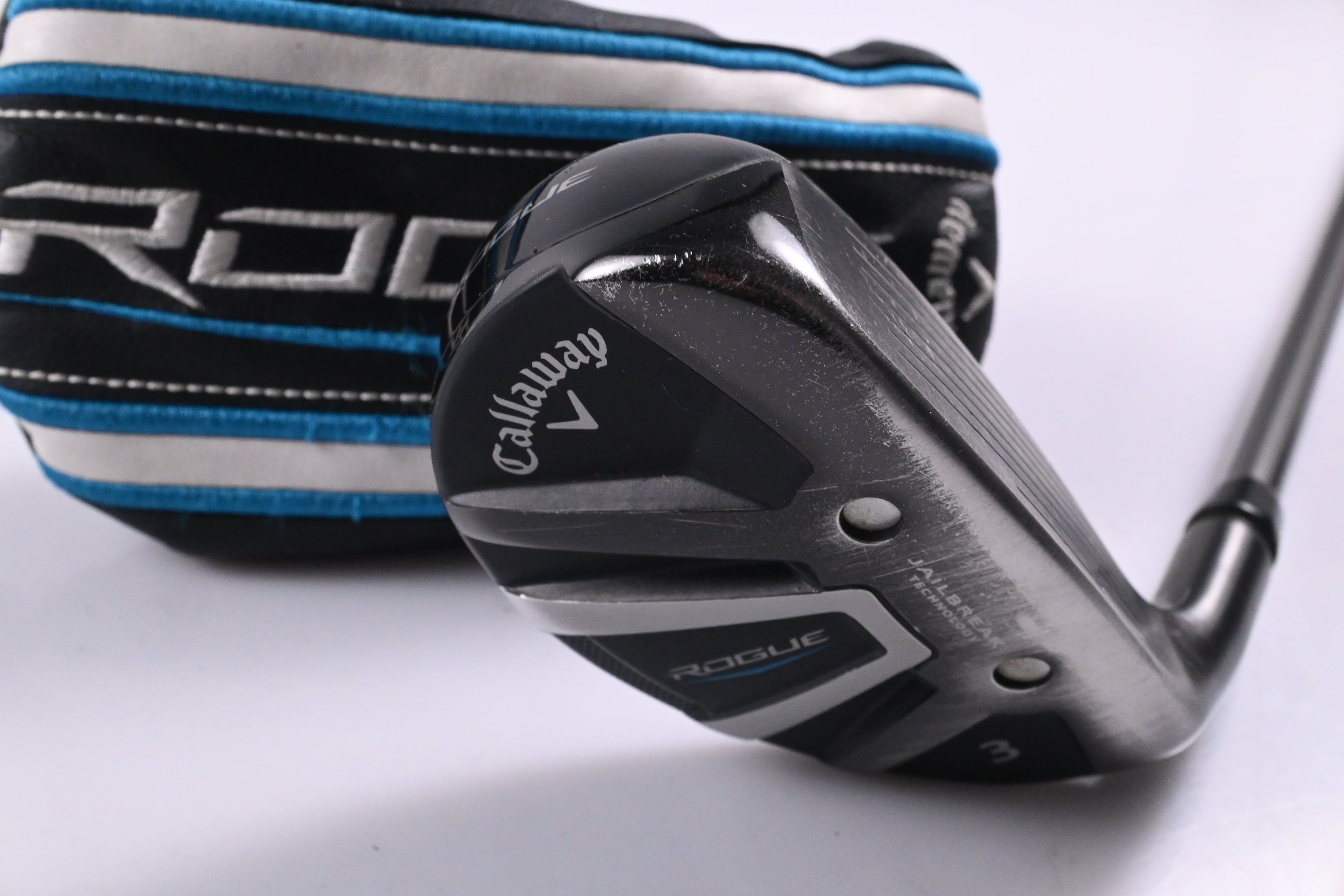 Callaway Rogue #3 Hybrid / 19 Degree / Stiff Flex Aldila Synergy 60 Shaft