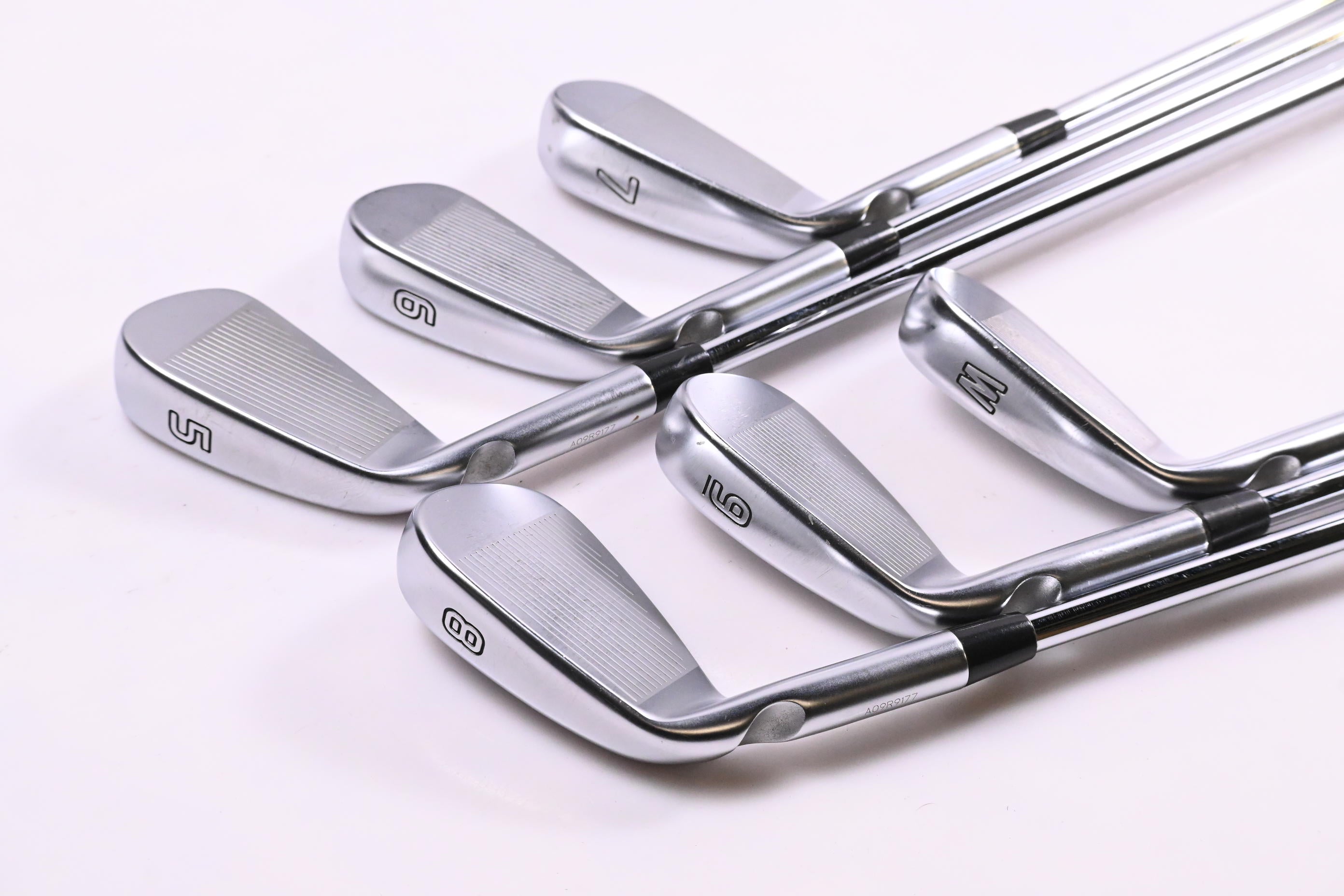 Ping i525 Irons / 5-PW / Black Dot / Stiff Flex Elevate MPH 95 Shafts