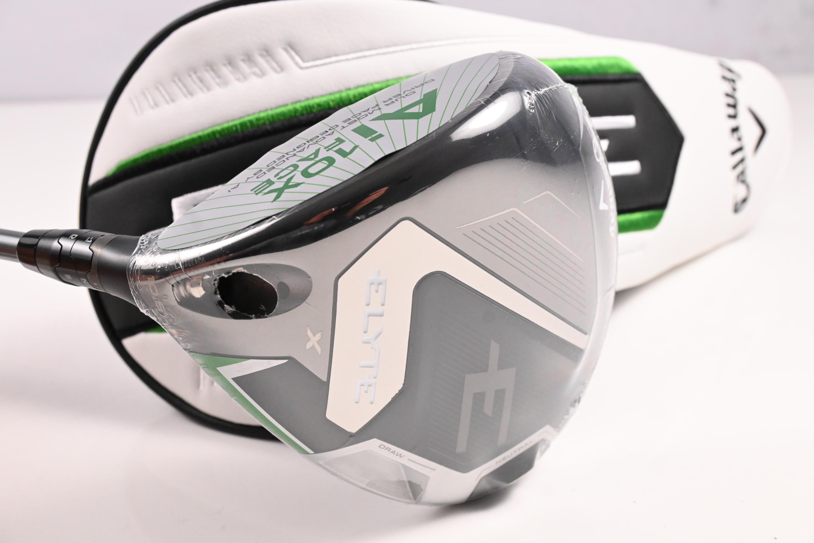 Left Hand Callaway Elyte X Driver / 10.5 Degree / Stiff Flex Denali Charcoal 50