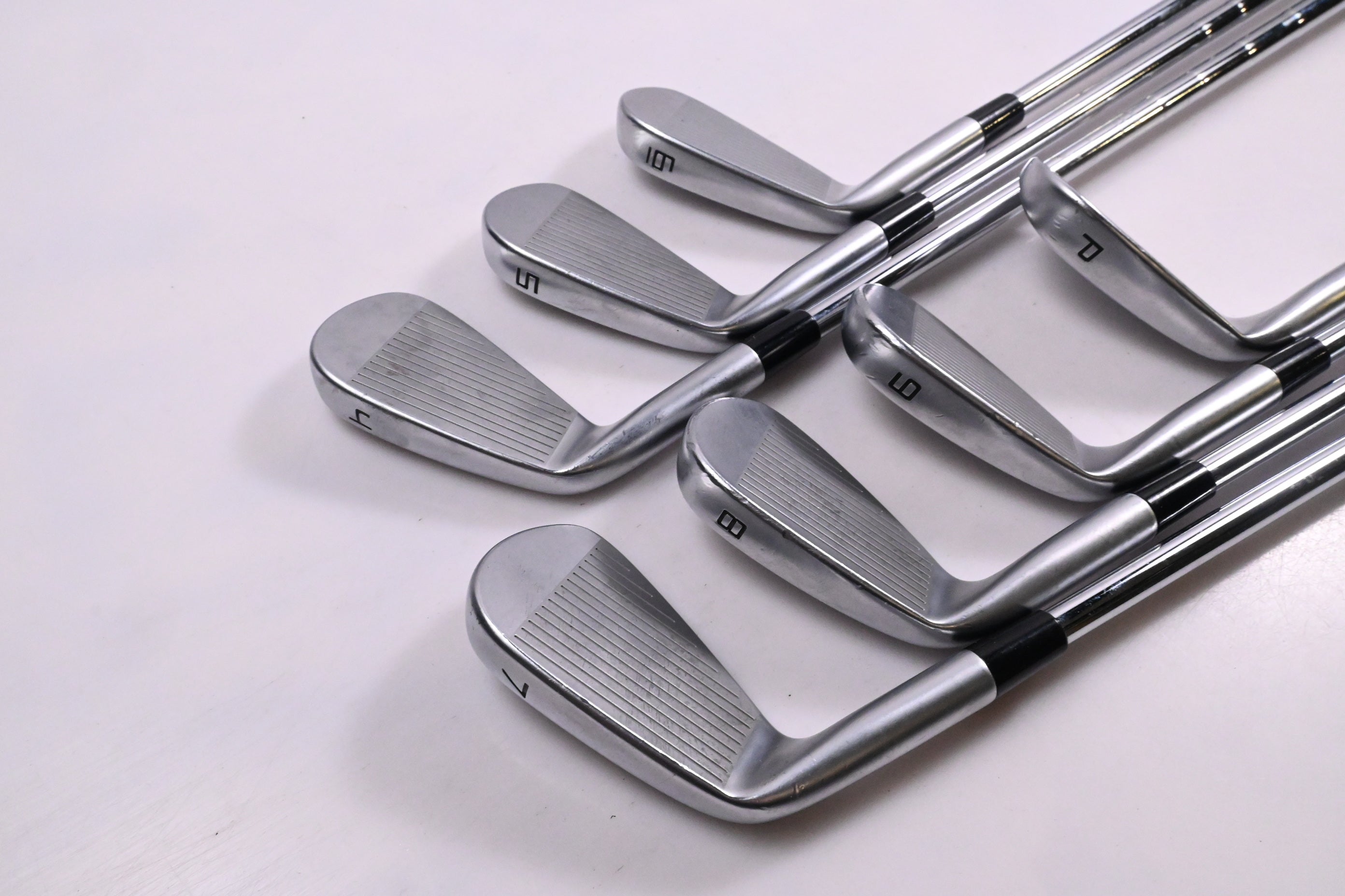 Taylormade P7MC 2023 Irons / 4-PW / Stiff Flex KBS Tour Shafts