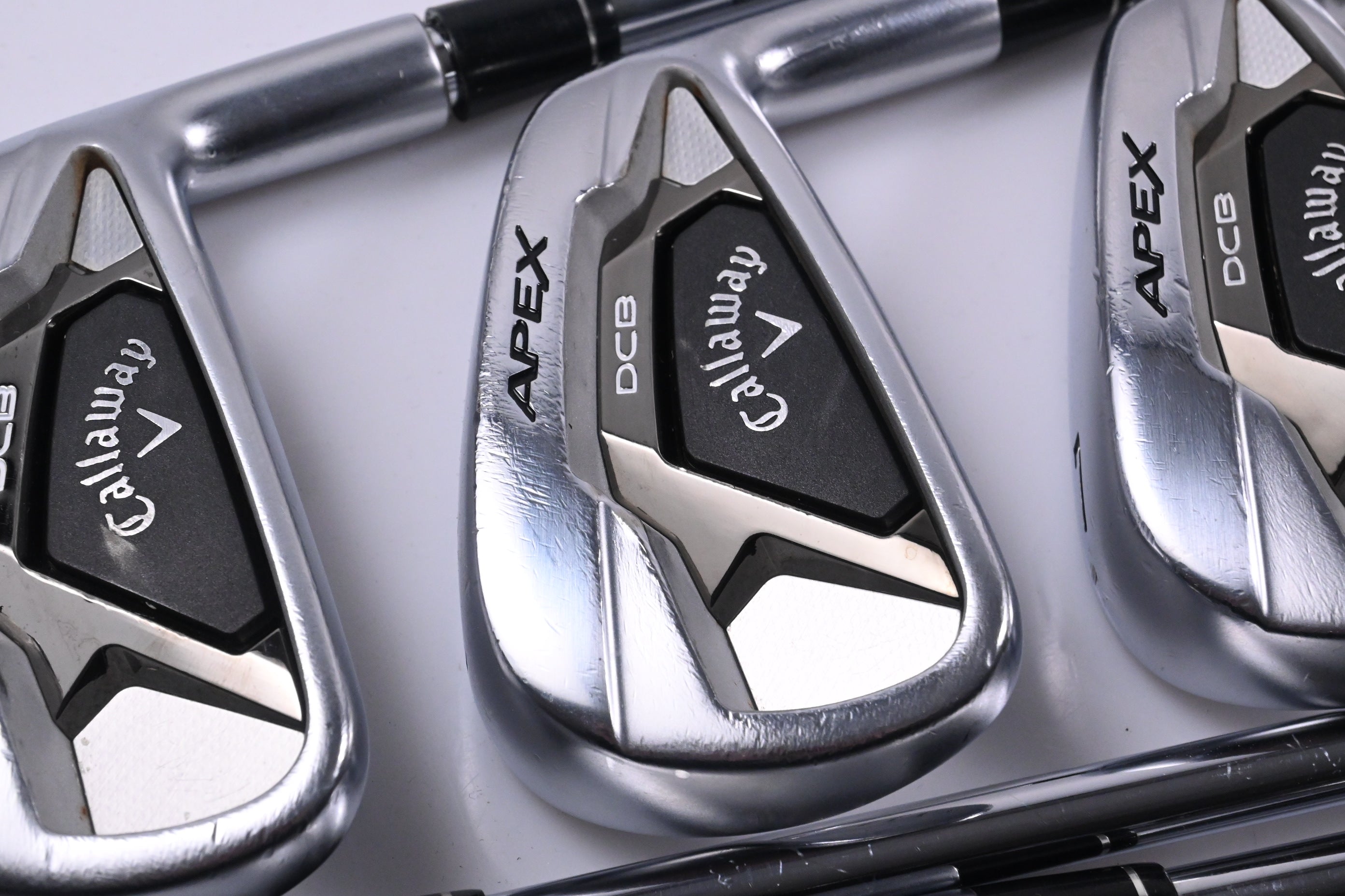 Callaway Apex DCB Irons / 5-PW+GW / Regular Flex Elevate 85 Shafts