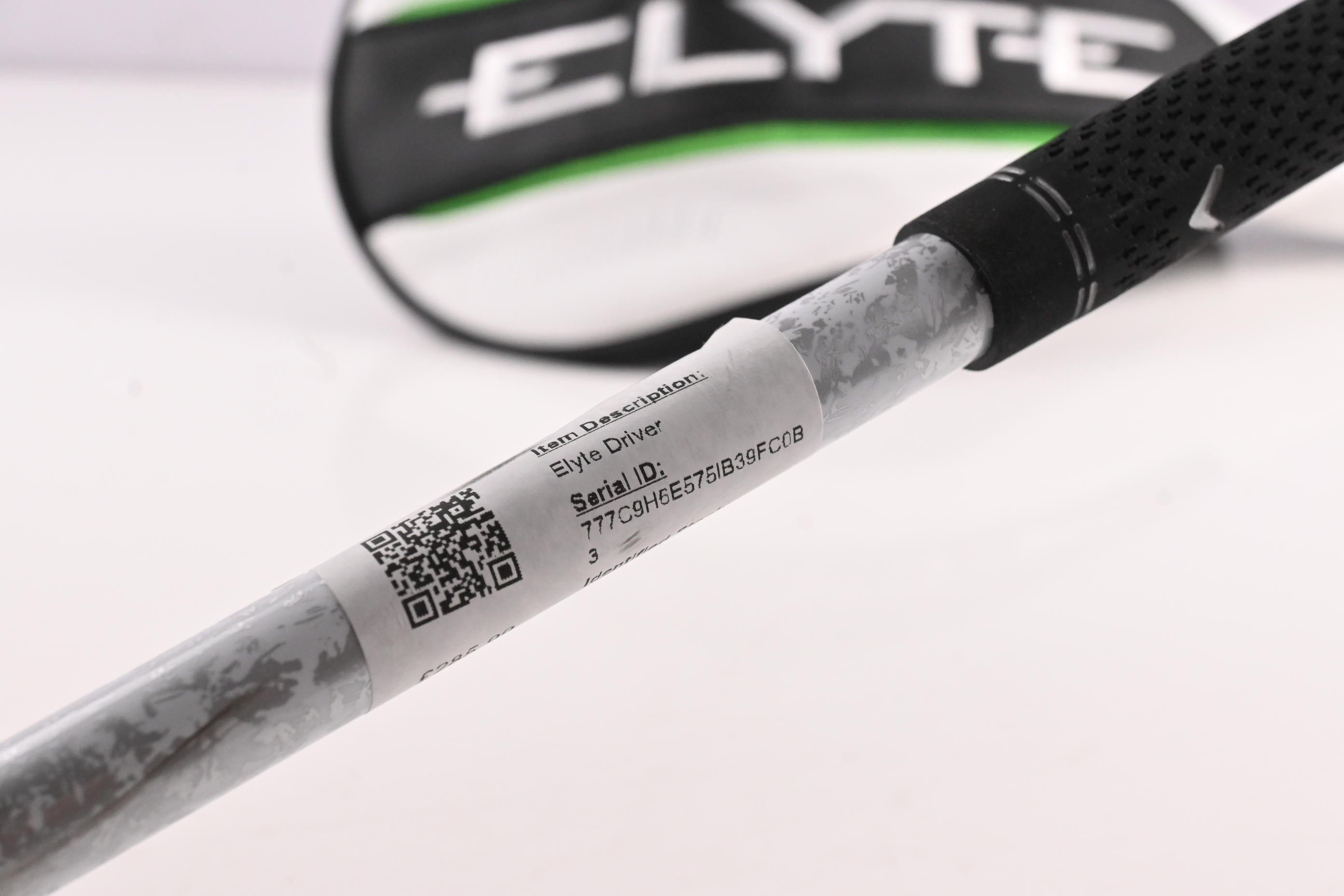Callaway Elyte Driver / 9 Degree / Regular Flex Denali Charcoal 50 Shaft
