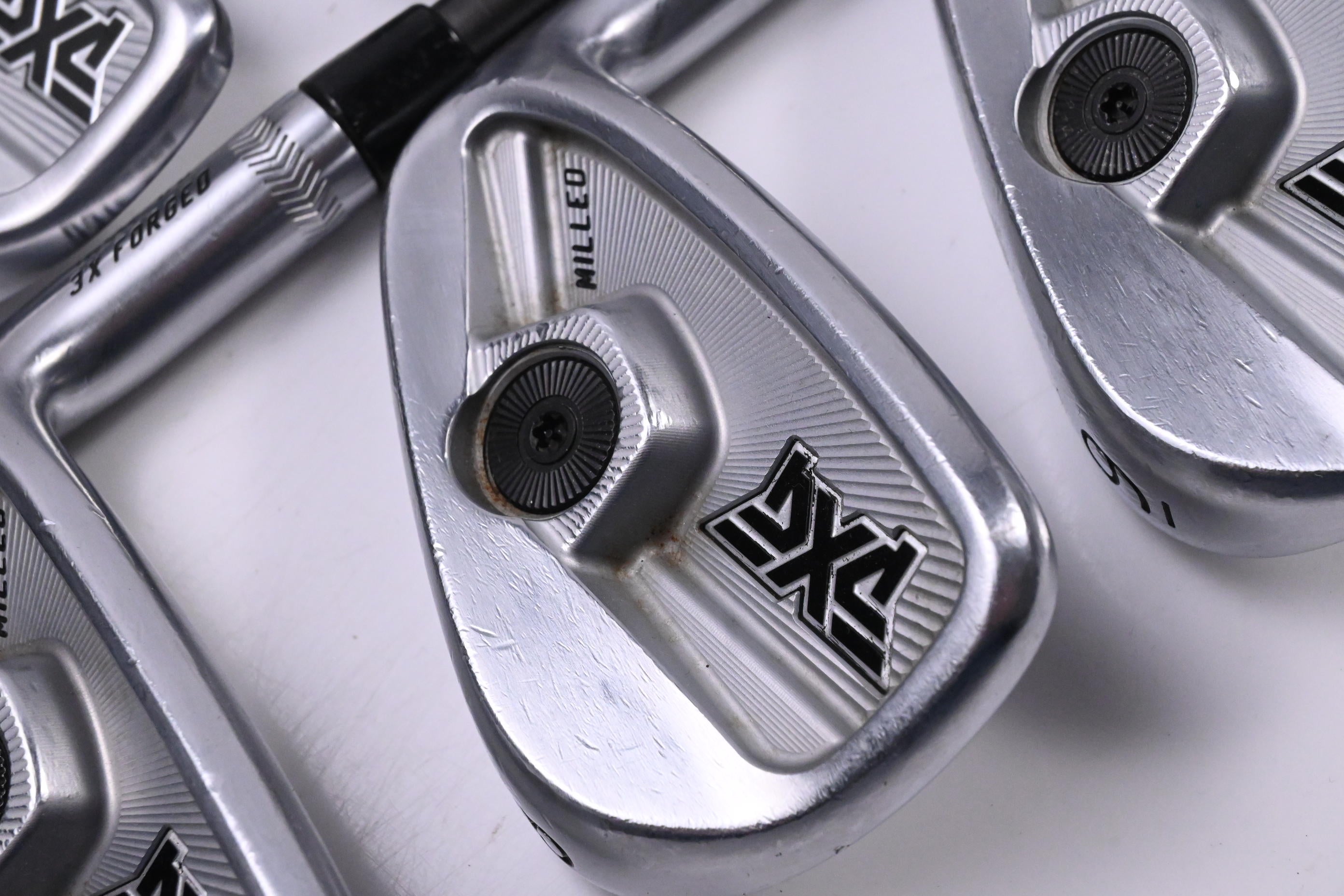 PXG 0317 CB Milled Irons / 4-PW / Stiff Flex Aerotech SteelFiber i95 Shafts