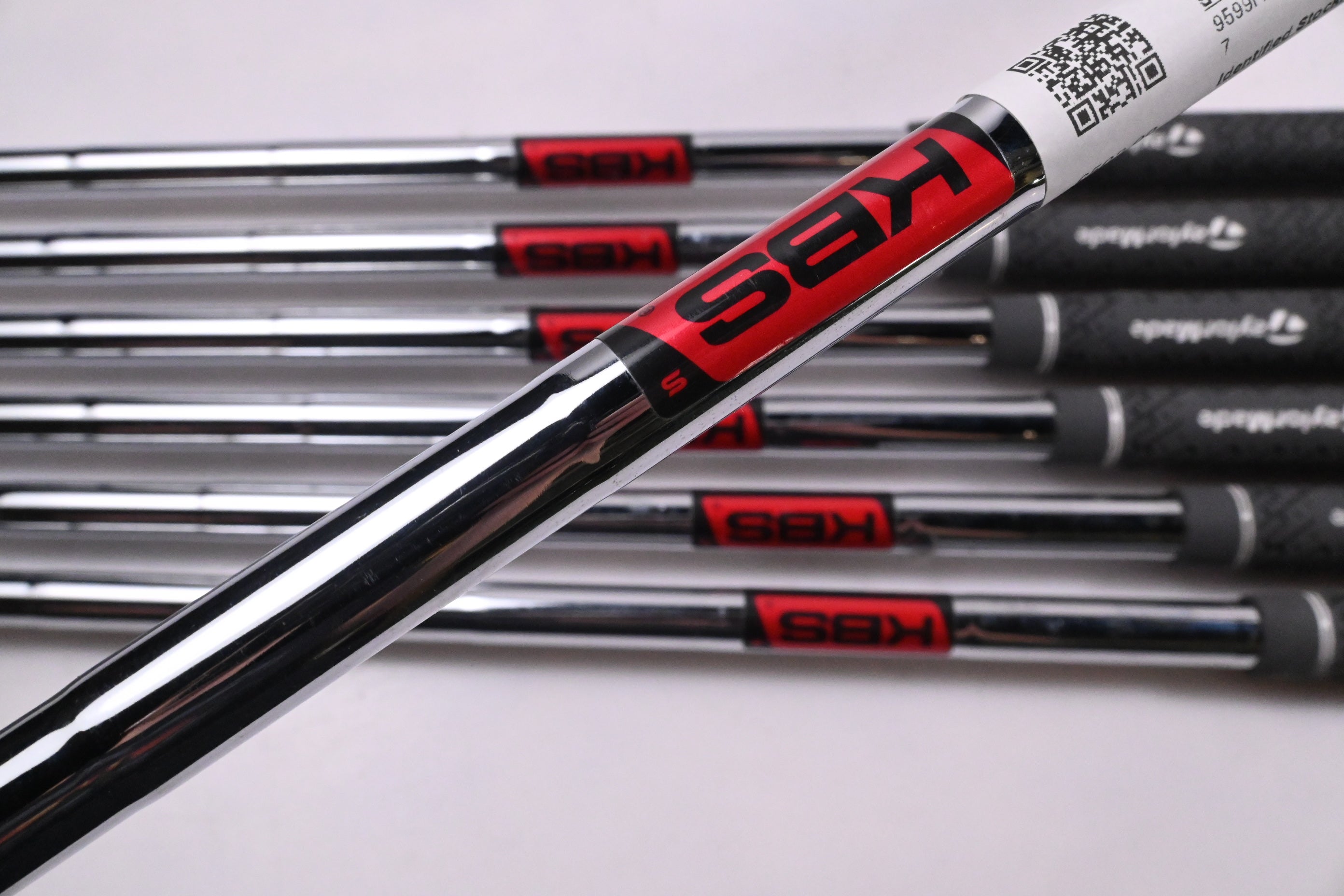 Taylormade P7MC 2023 Irons / 4-PW / Stiff Flex KBS Tour Shafts