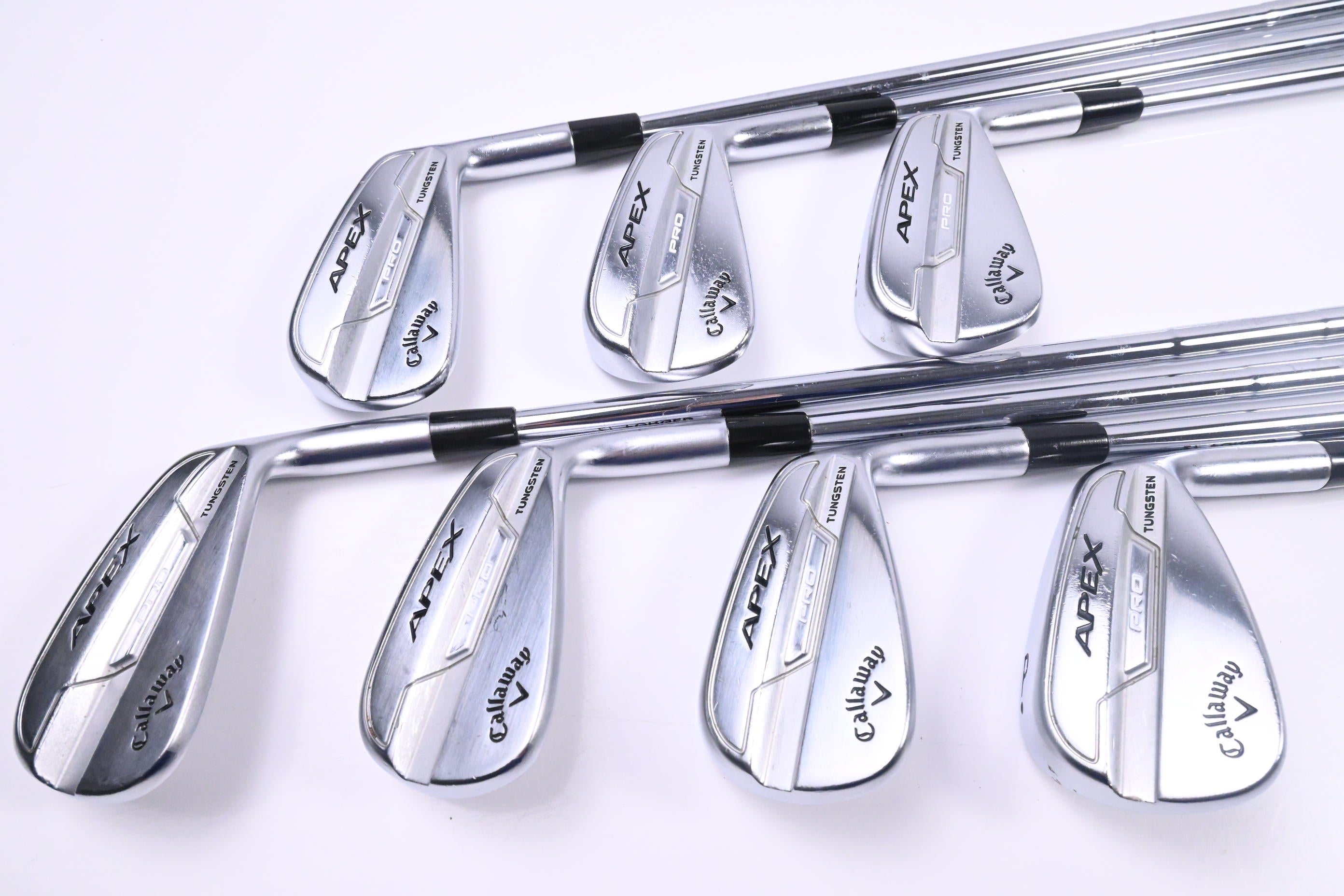 Callaway Apex Pro 21 Irons / 4-PW / X-Flex AMT Tour White X100 Shafts