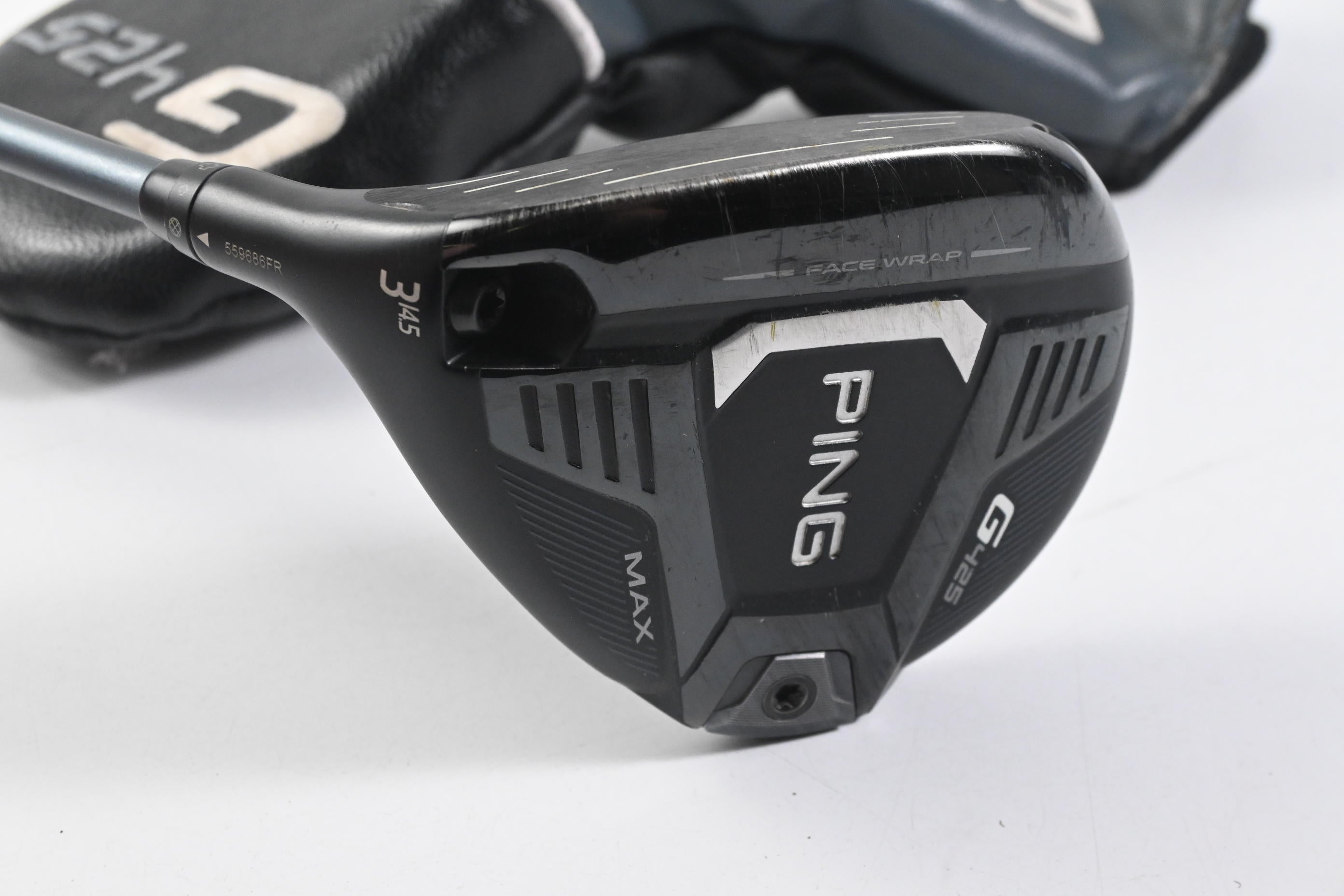 Left Hand Ping G425 Max #3 Wood / 14.5 Degree / Stiff Flex Ping Alta CB 65 Slate