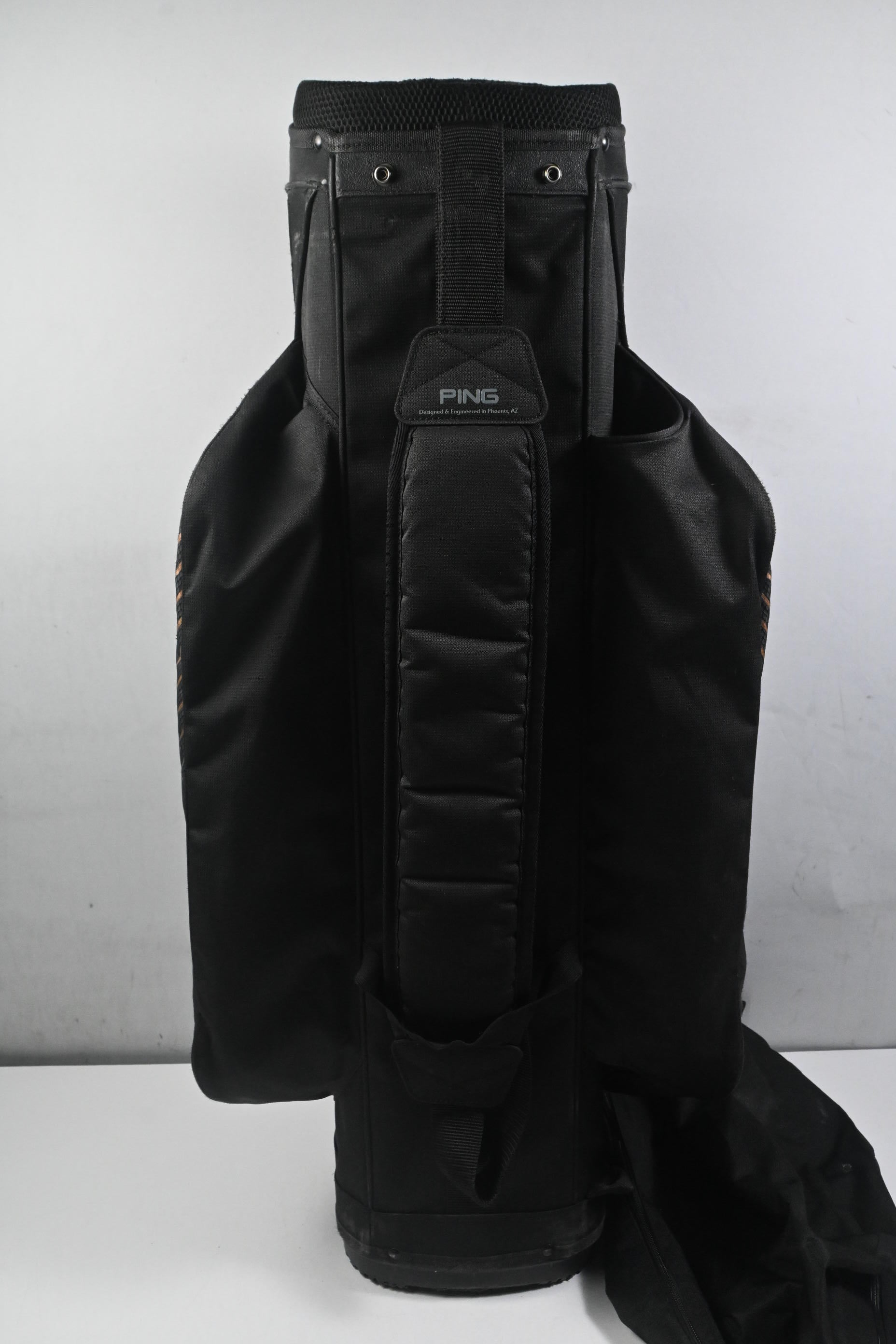 Ping Cart G400 Bag / 14-Way Divider / Grey, Black & Gold
